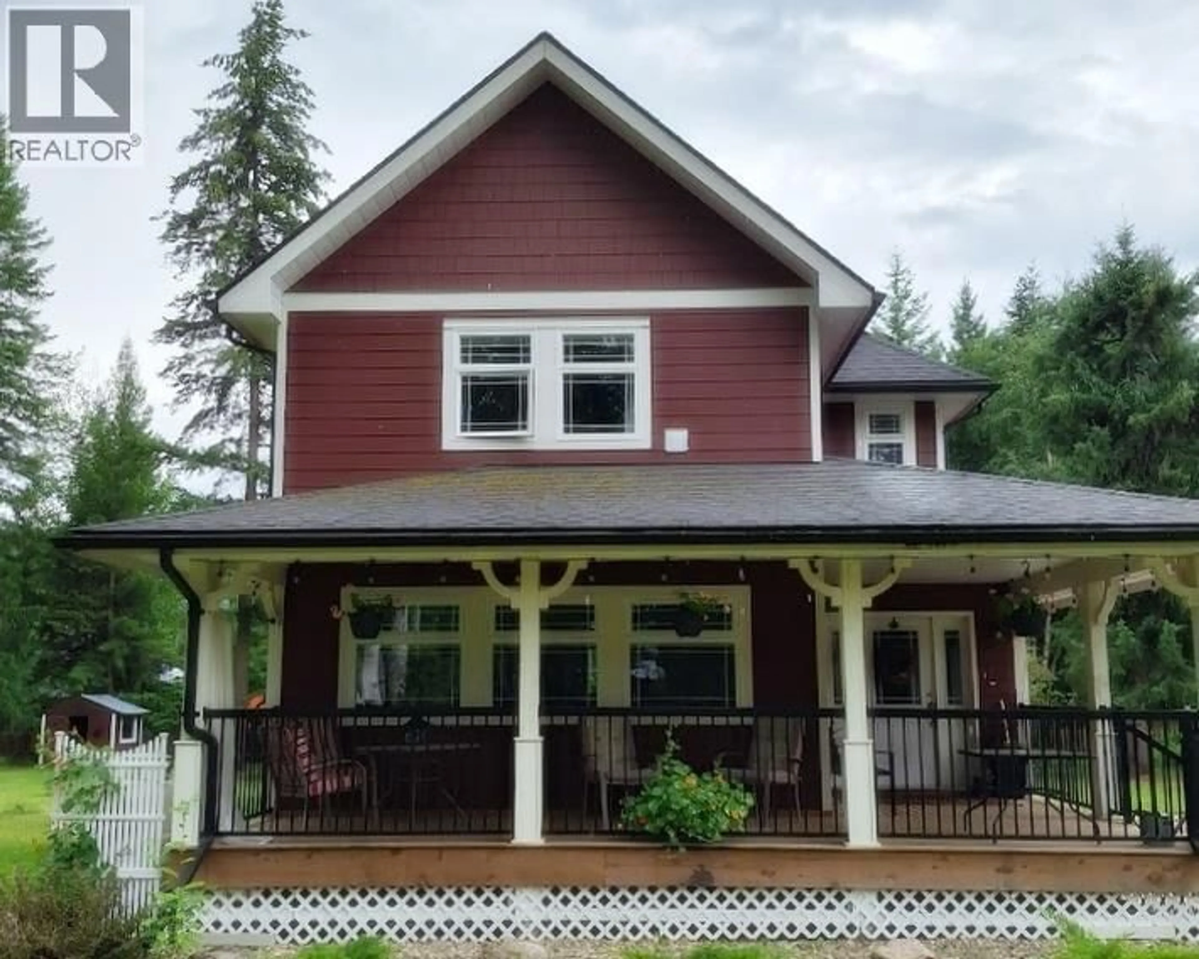 Home with vinyl exterior material, street for 328 DUNLEVY ROAD, Clearwater British Columbia V0E1N1