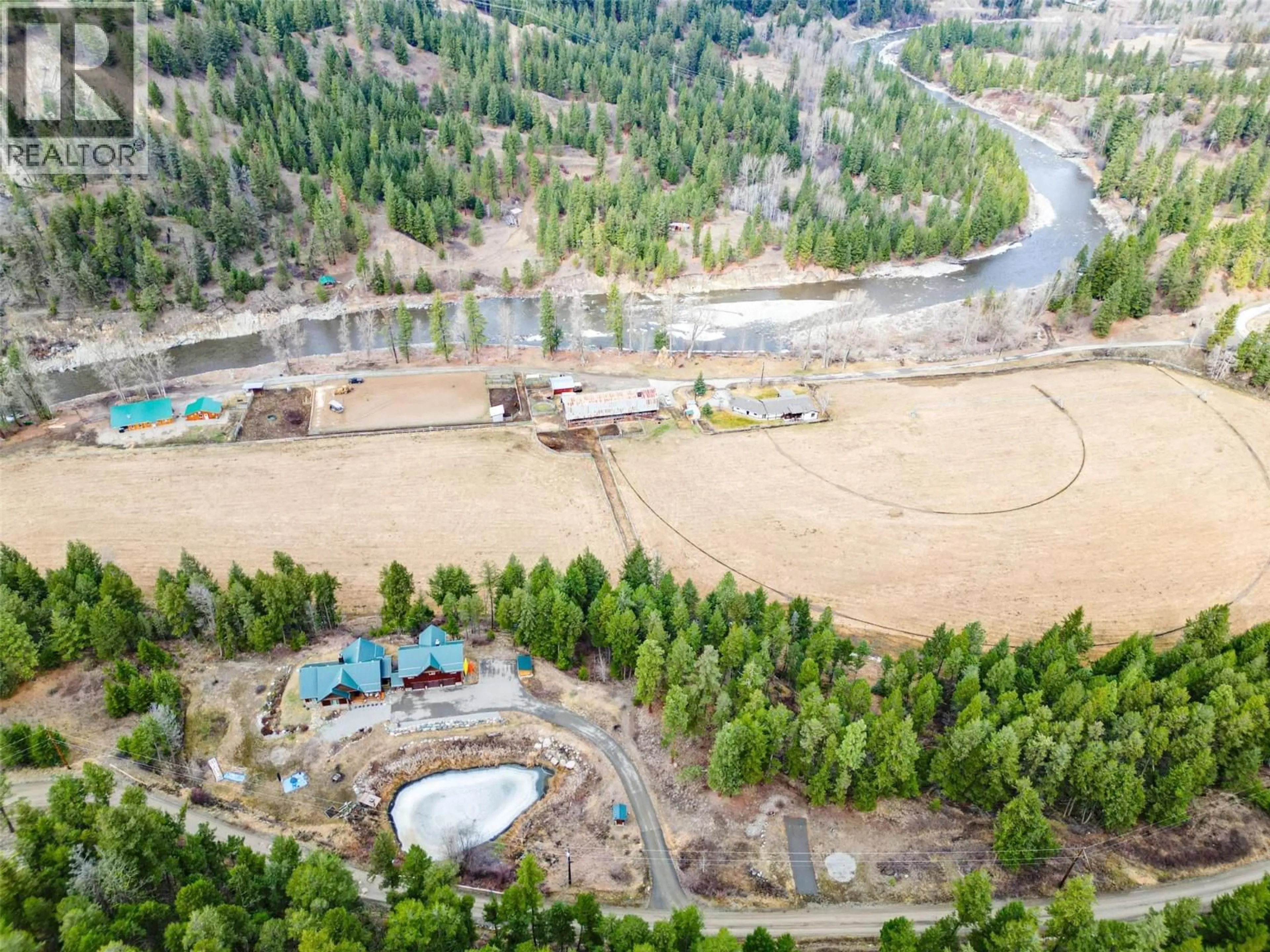 A pic from outside/outdoor area/front of a property/back of a property/a pic from drone, unknown for 8 - 590 EAST SIMILKAMEEN ROAD, Princeton British Columbia V0X1W0
