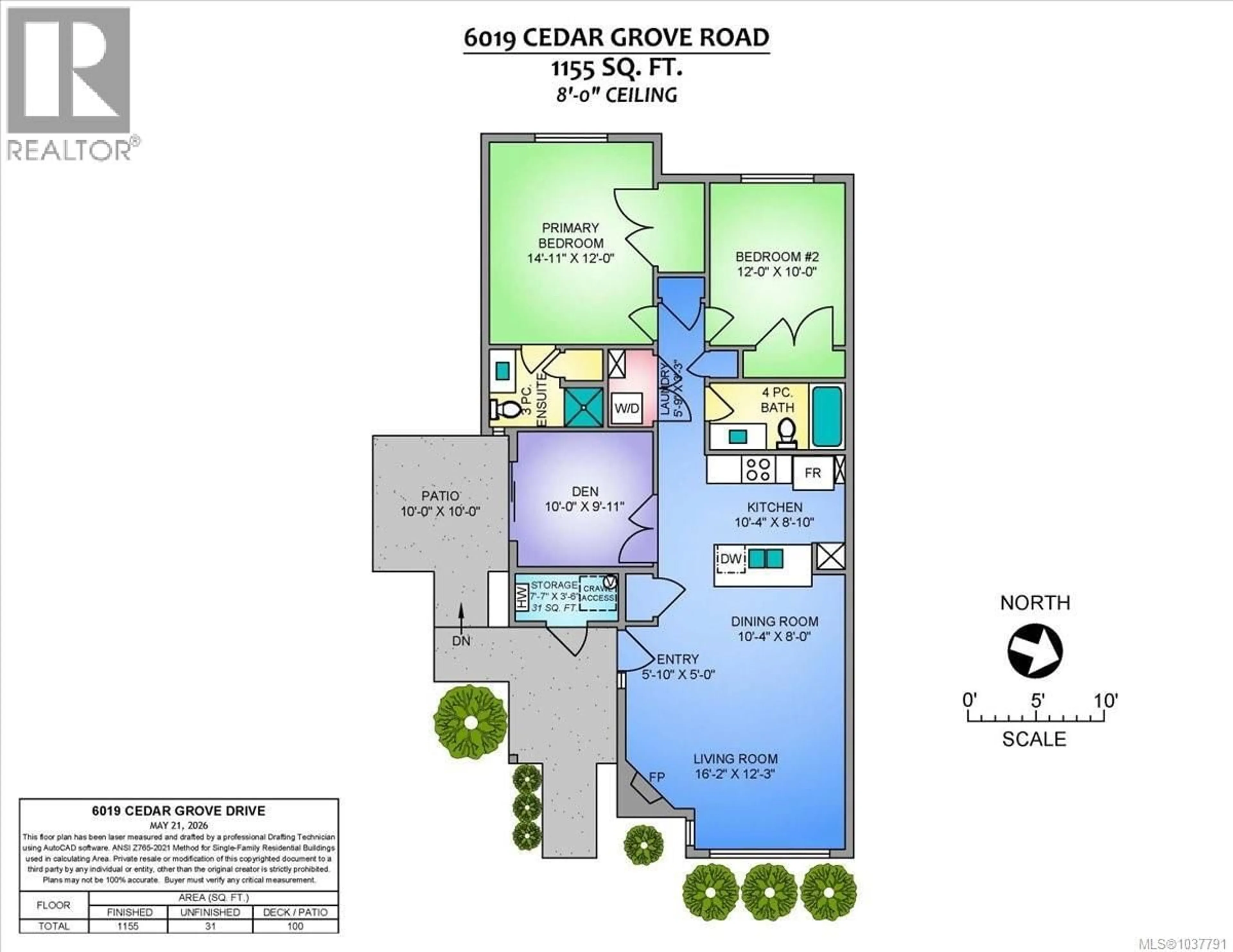 Floor plan for 6019 CEDAR GROVE DRIVE, Nanaimo British Columbia V9T6G1