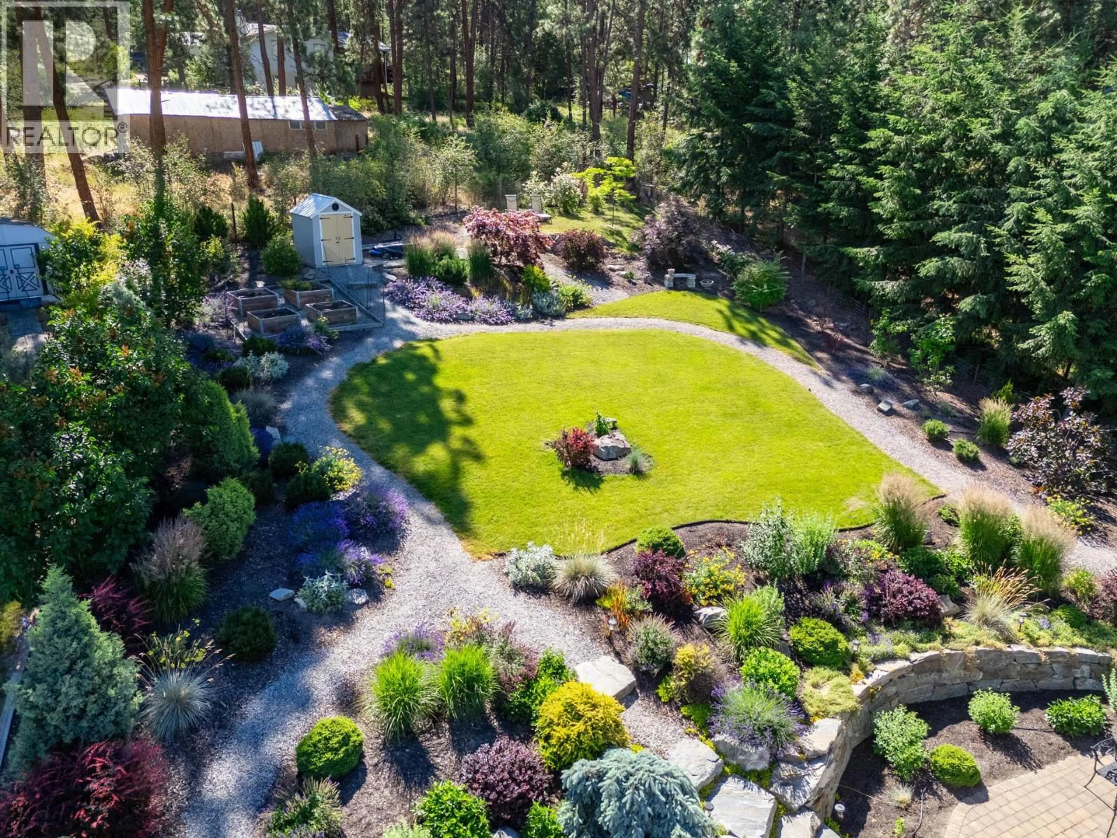 A pic from outside/outdoor area/front of a property/back of a property/a pic from drone, unknown for 16699 CARRS LANDING ROAD, Lake Country British Columbia V4V1B2