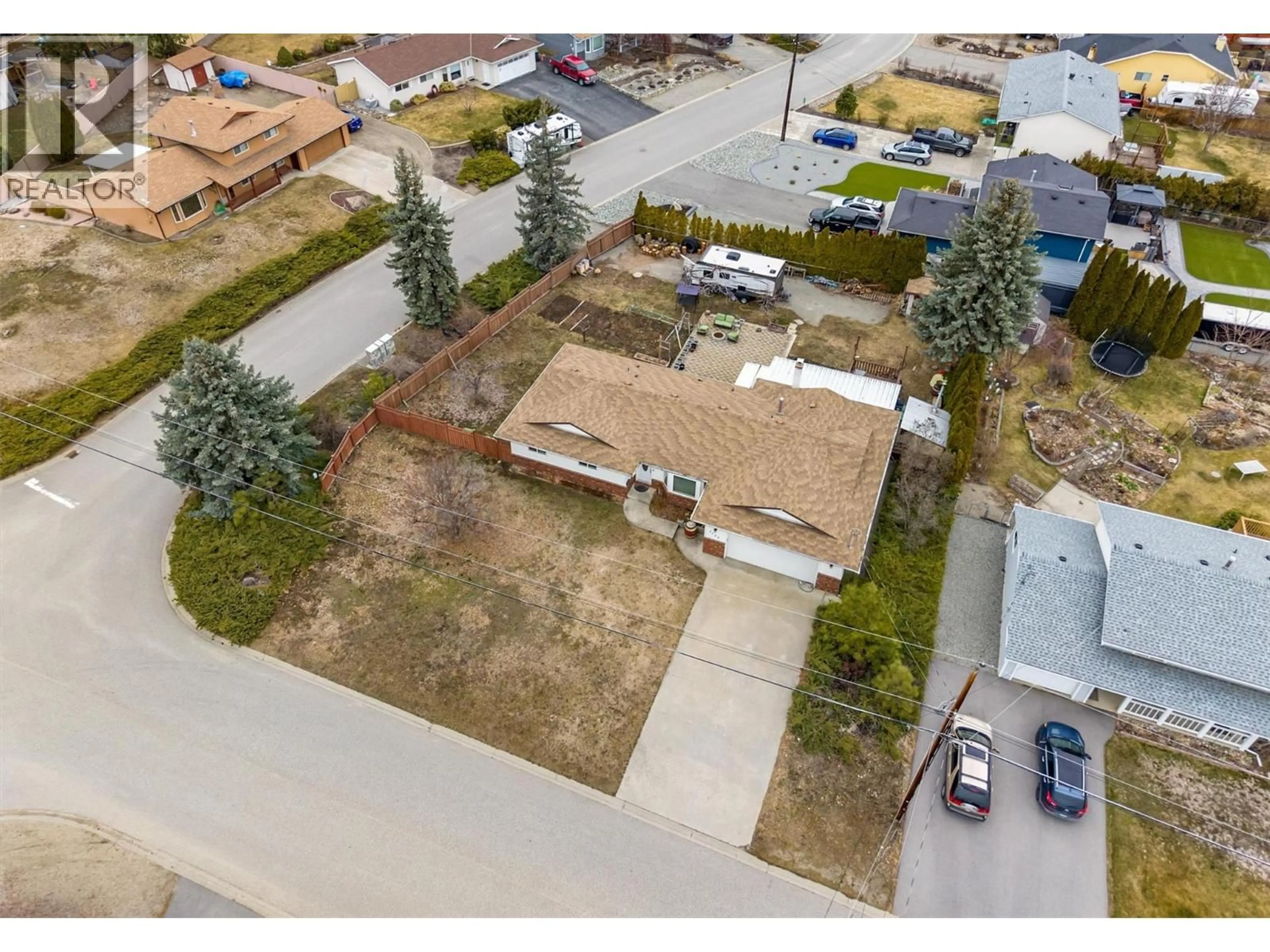 A pic from outside/outdoor area/front of a property/back of a property/a pic from drone, street for 3155 WEBBER ROAD, West Kelowna British Columbia V4T1E7