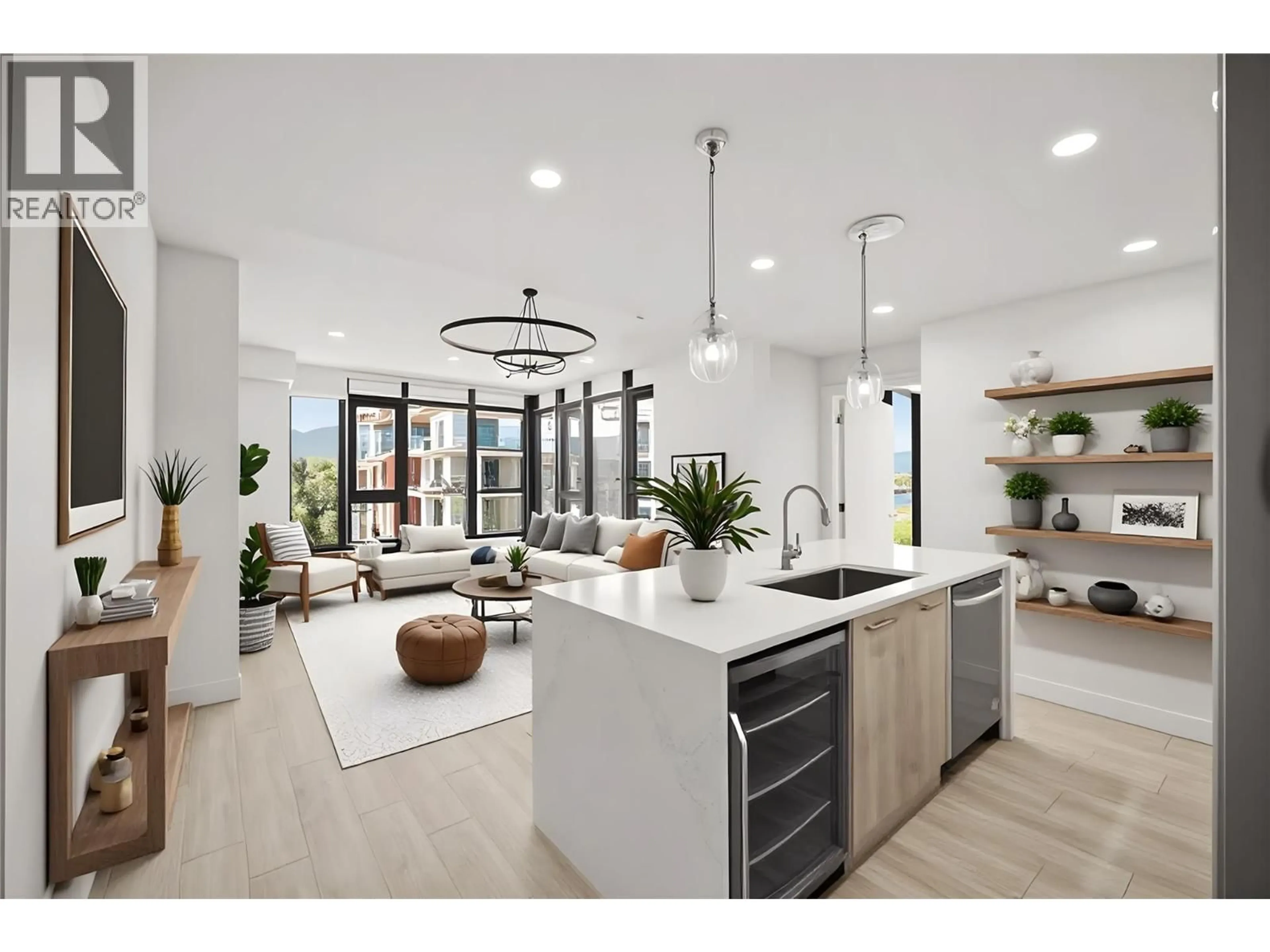 Open concept kitchen, unknown for 508 - 3699 CAPOZZI ROAD, Kelowna British Columbia V1W0G3