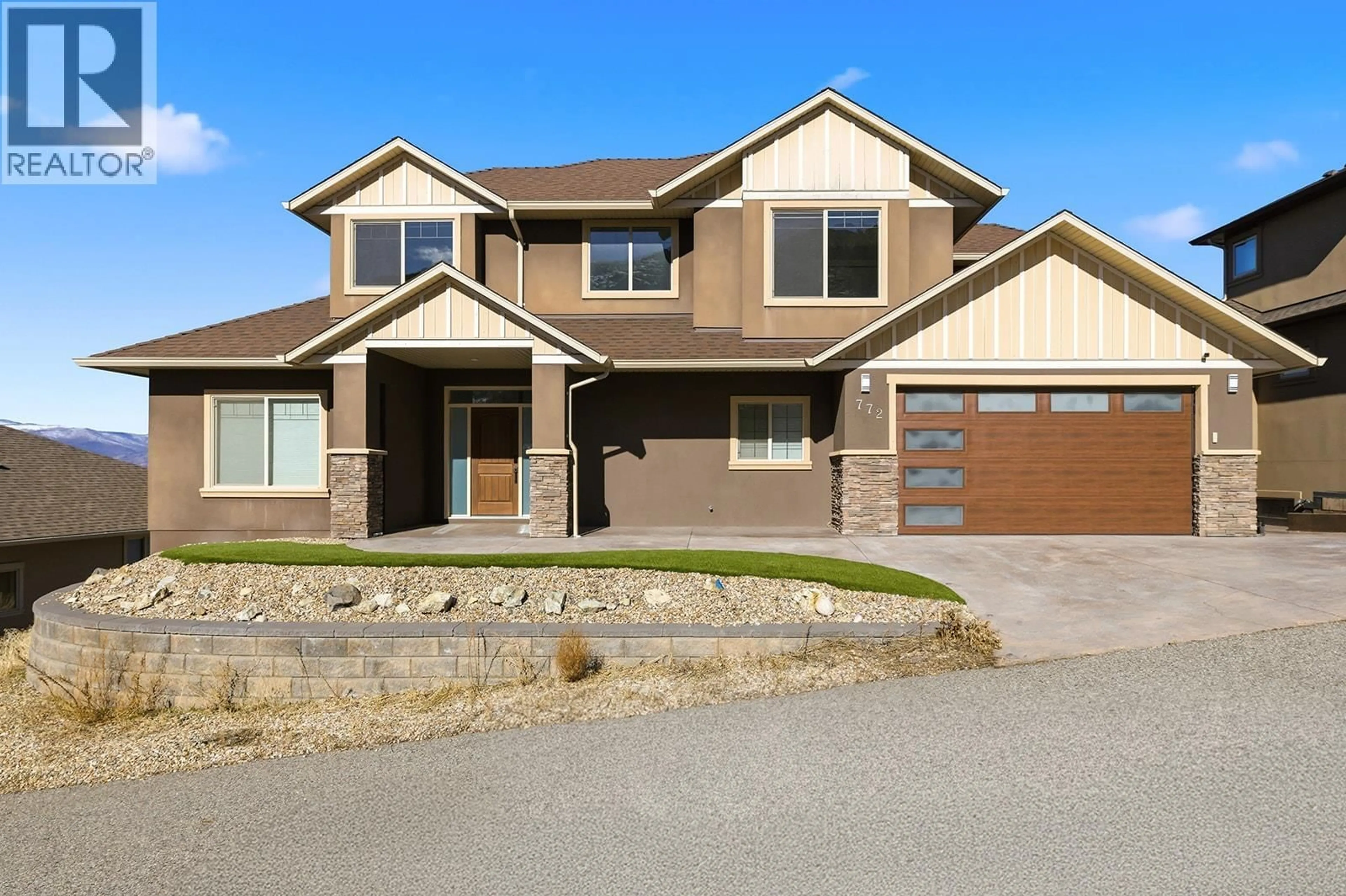 Home with brick exterior material, street for 772 KUIPERS CRESCENT, Kelowna British Columbia V1W5C9