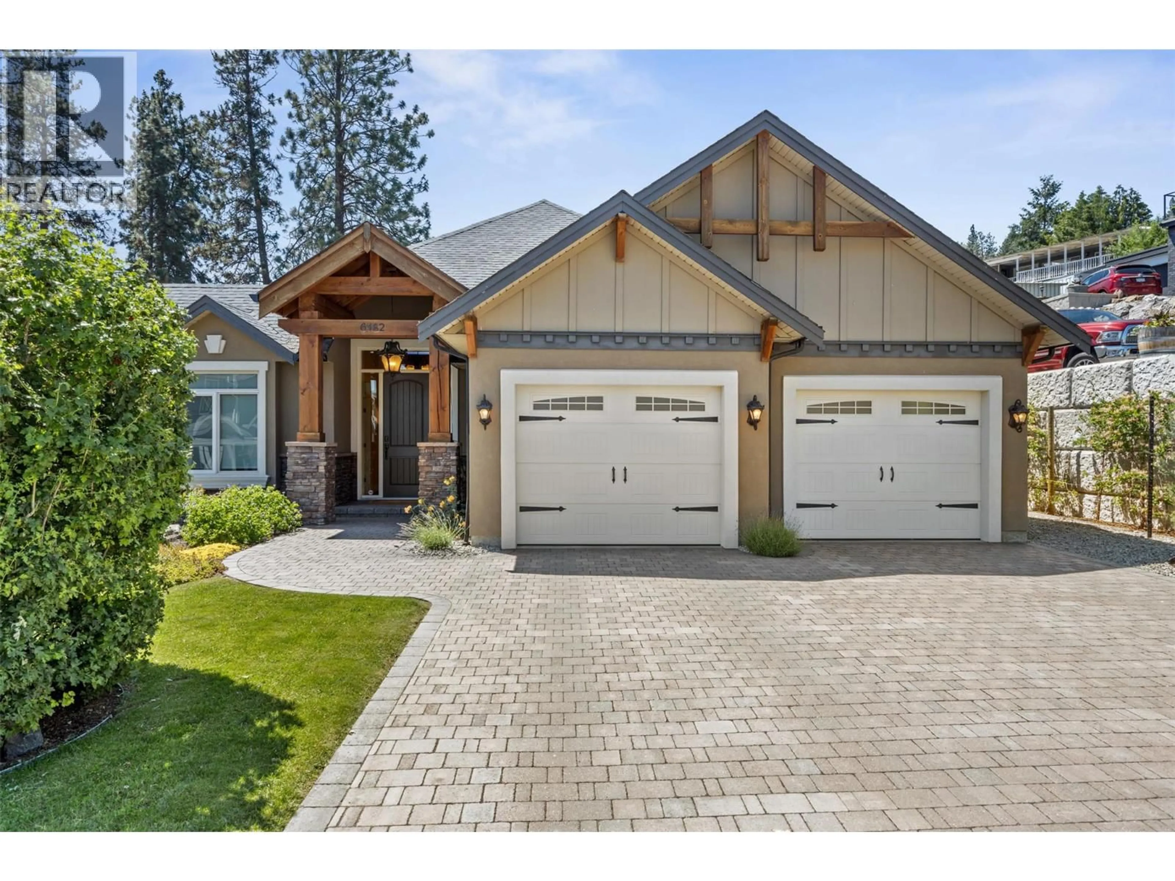 Home with brick exterior material, street for 6482 RENFREW COURT, Peachland British Columbia V0H1X7
