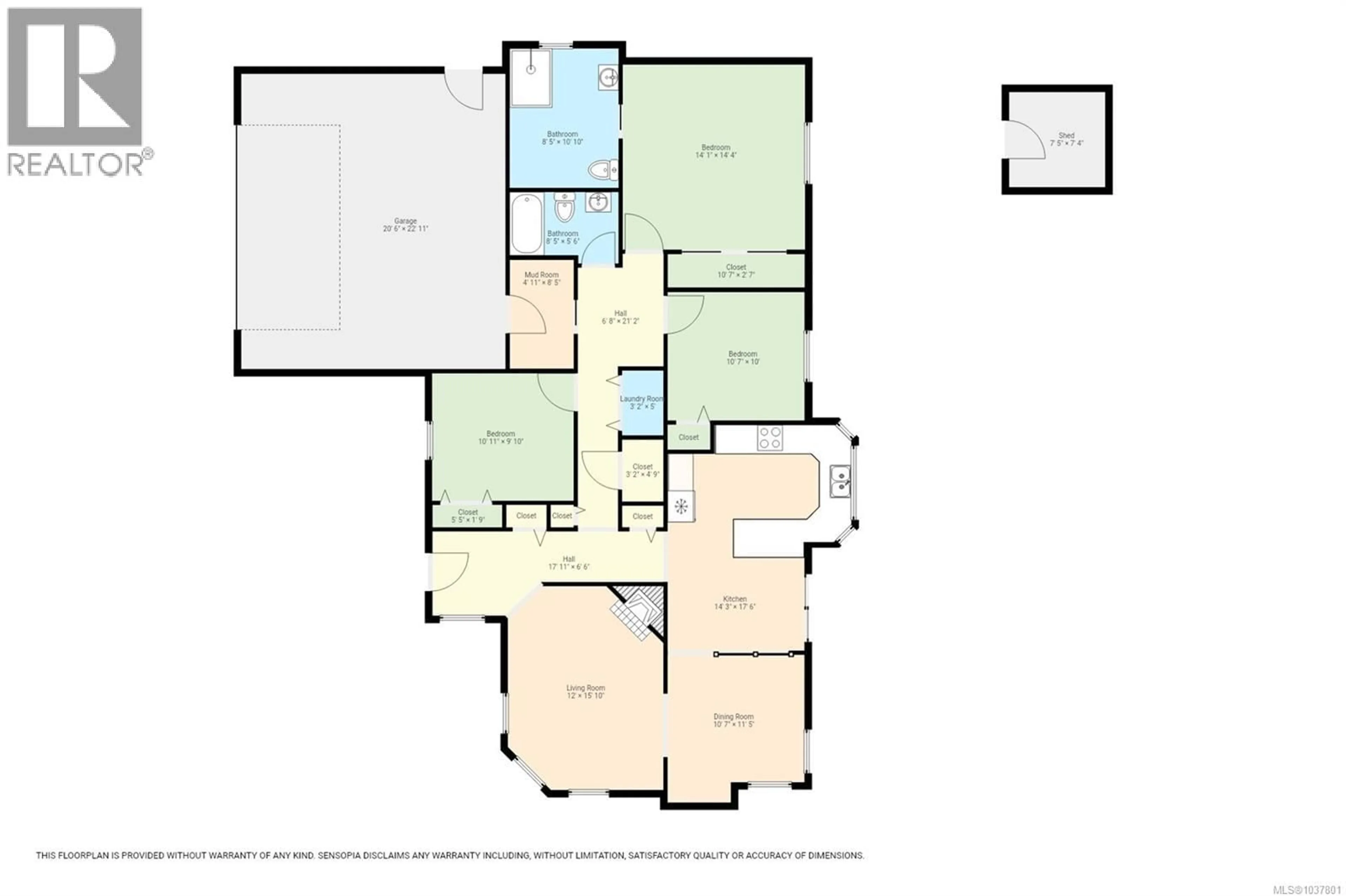 Floor plan for 658 WINDSOR PLACE, Campbell River British Columbia V9W7Y6