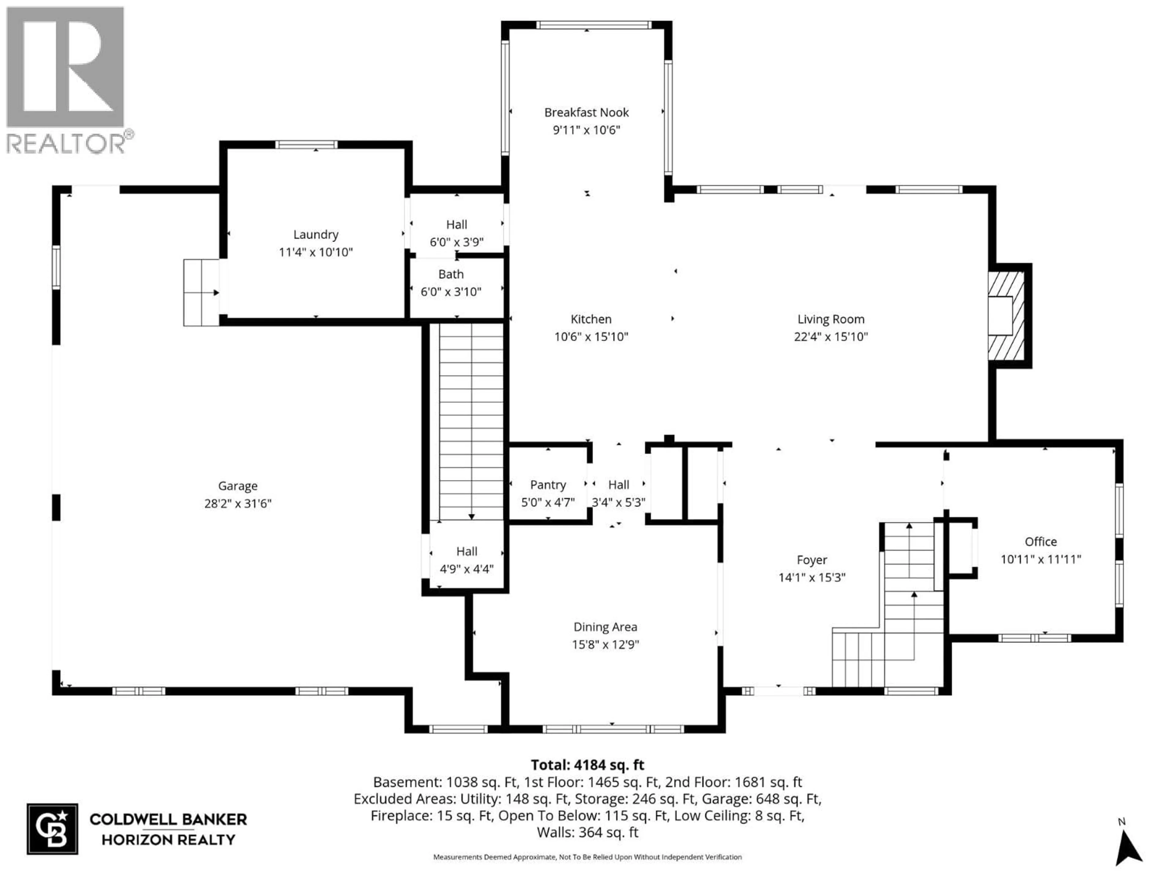 Floor plan for 4140 SEDDON ROAD, Kelowna British Columbia V1W4C9