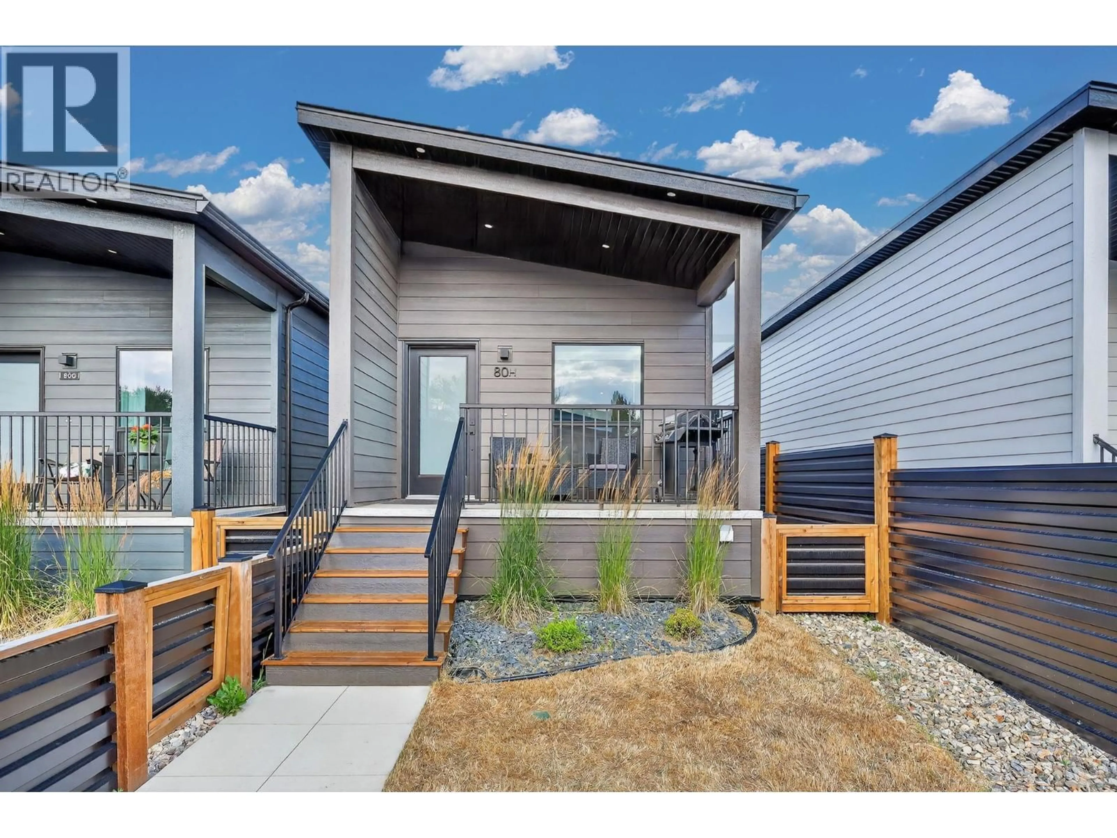 Home with vinyl exterior material, street for 80H - 8900 JIM BAILEY ROAD, Kelowna British Columbia V4V1E5