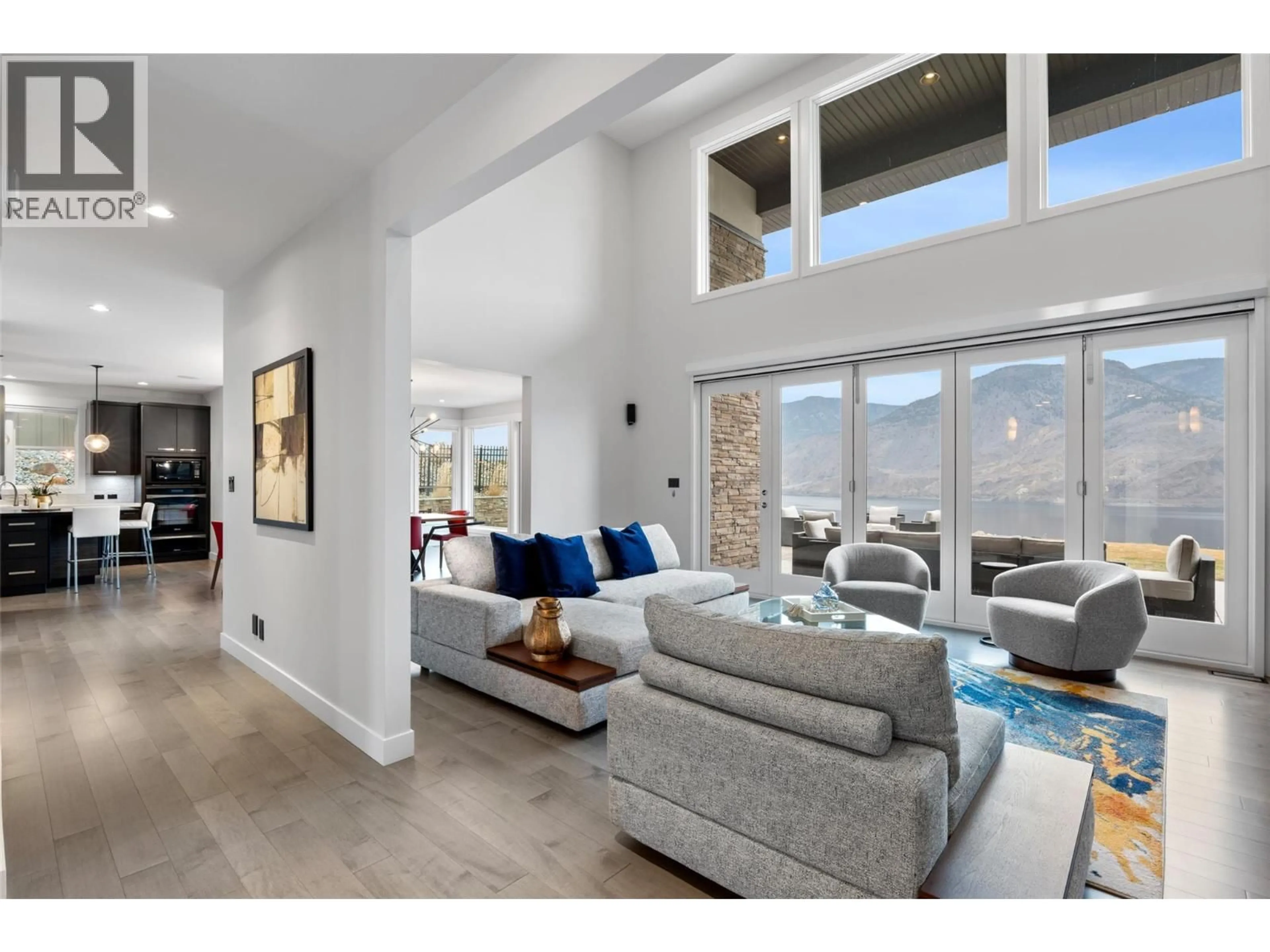 Living room with furniture, ceramic/tile floor for 229 HOLLOWAY DRIVE, Kamloops British Columbia V1S0B3