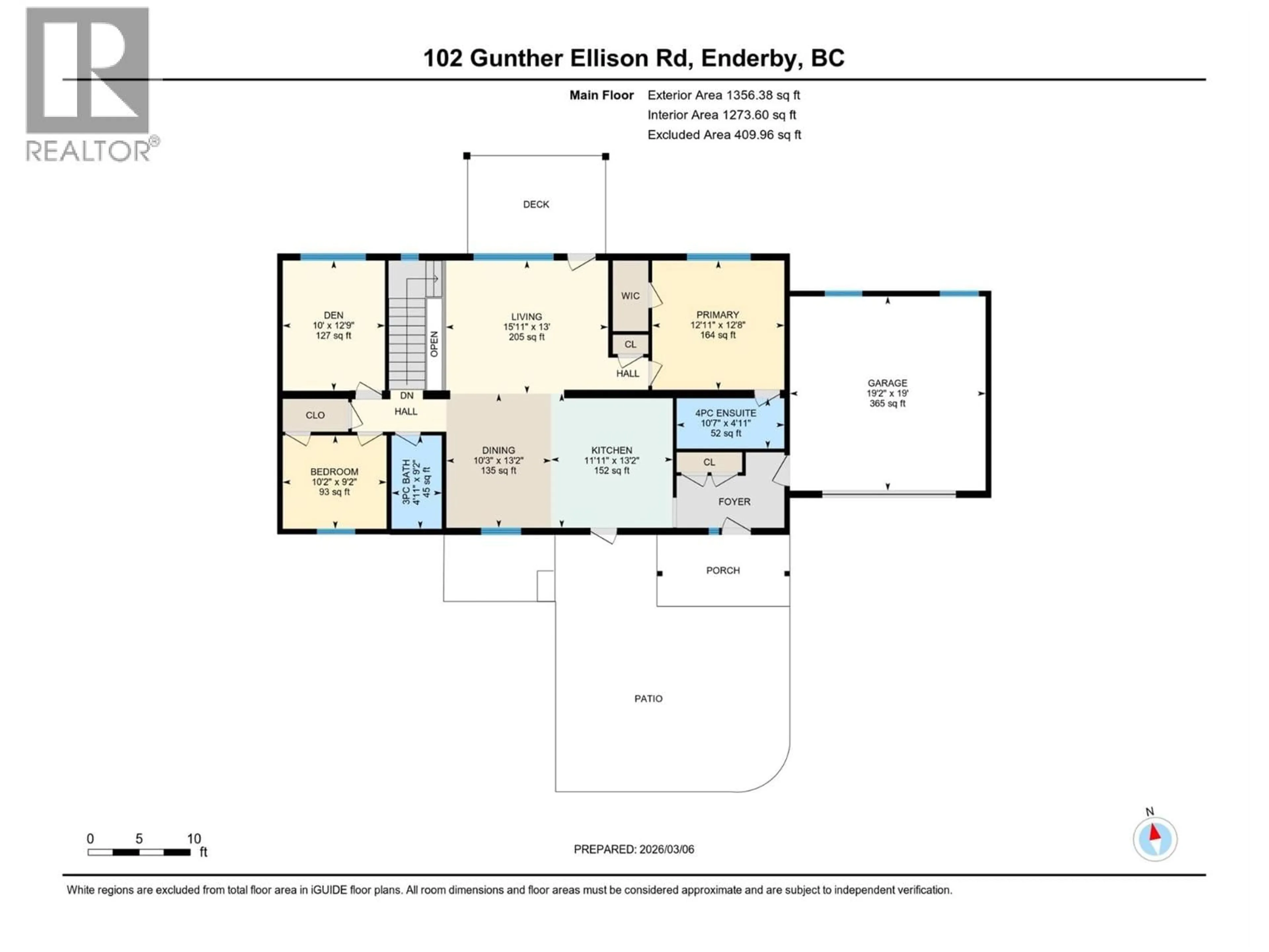 Floor plan for 102 GUNTER ELLISON ROAD, Enderby British Columbia V4Y4G1