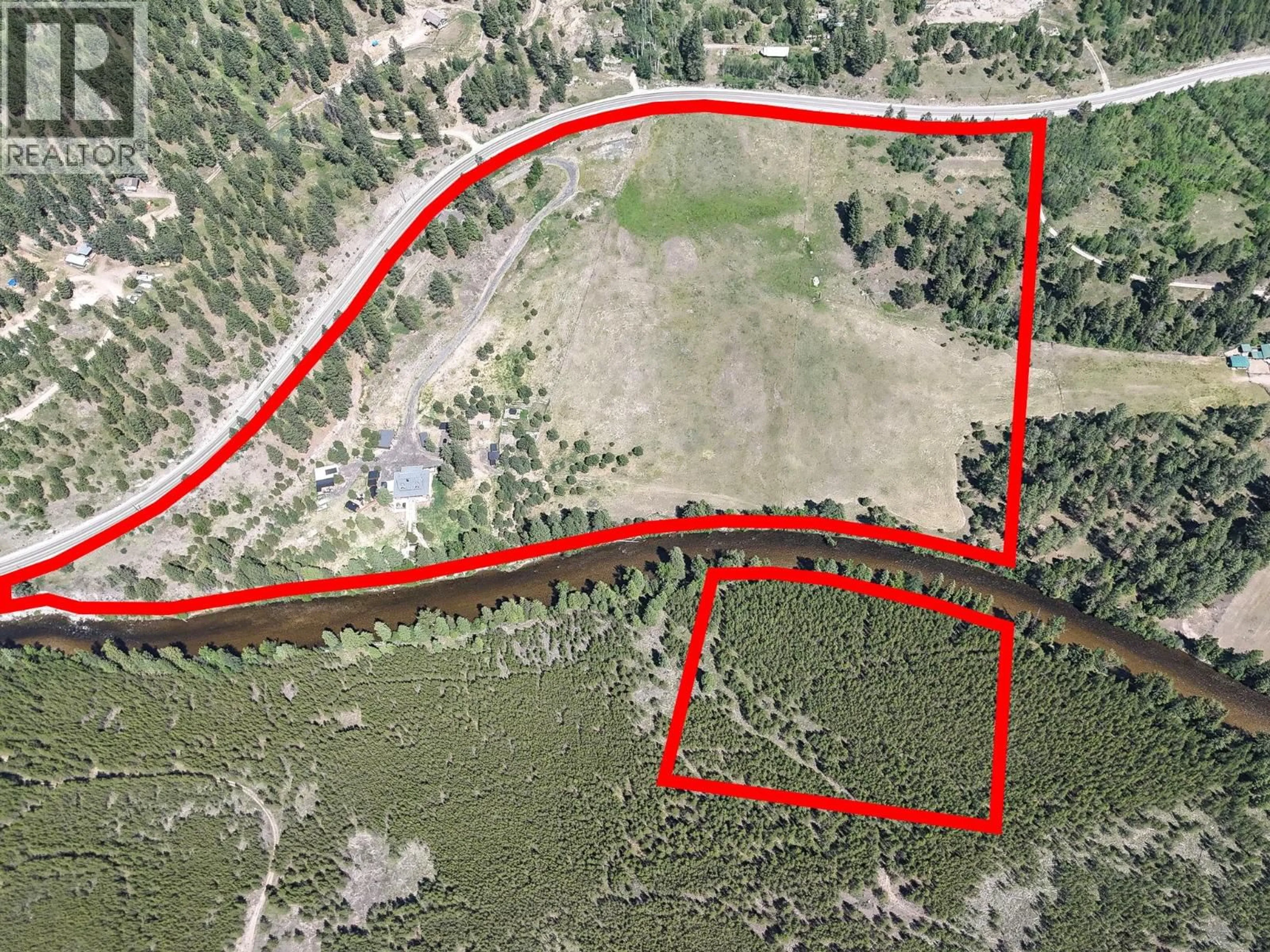 A pic from outside/outdoor area/front of a property/back of a property/a pic from drone, unknown for 6241 33 HIGHWAY, Carmi British Columbia V0H1A0