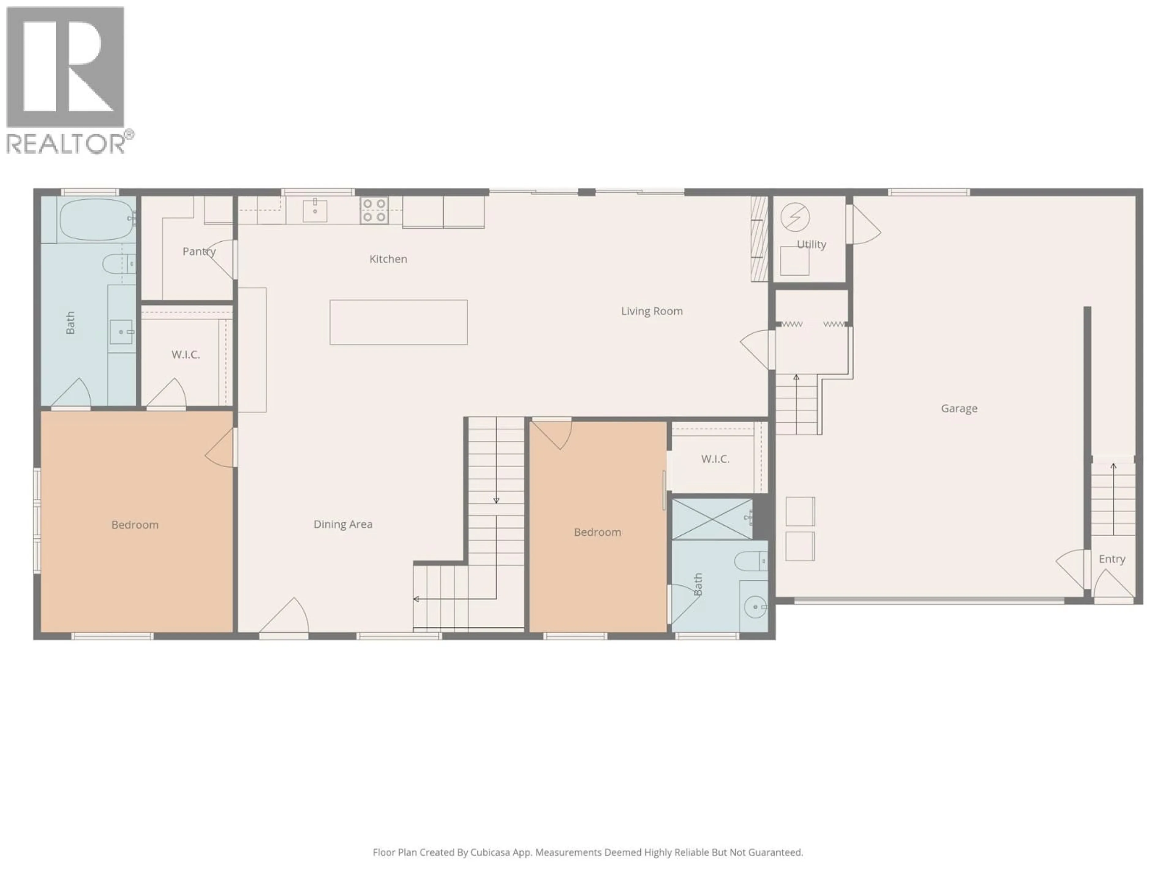Floor plan for 571 MOUNTAIN DRIVE, Vernon British Columbia V1H2B7
