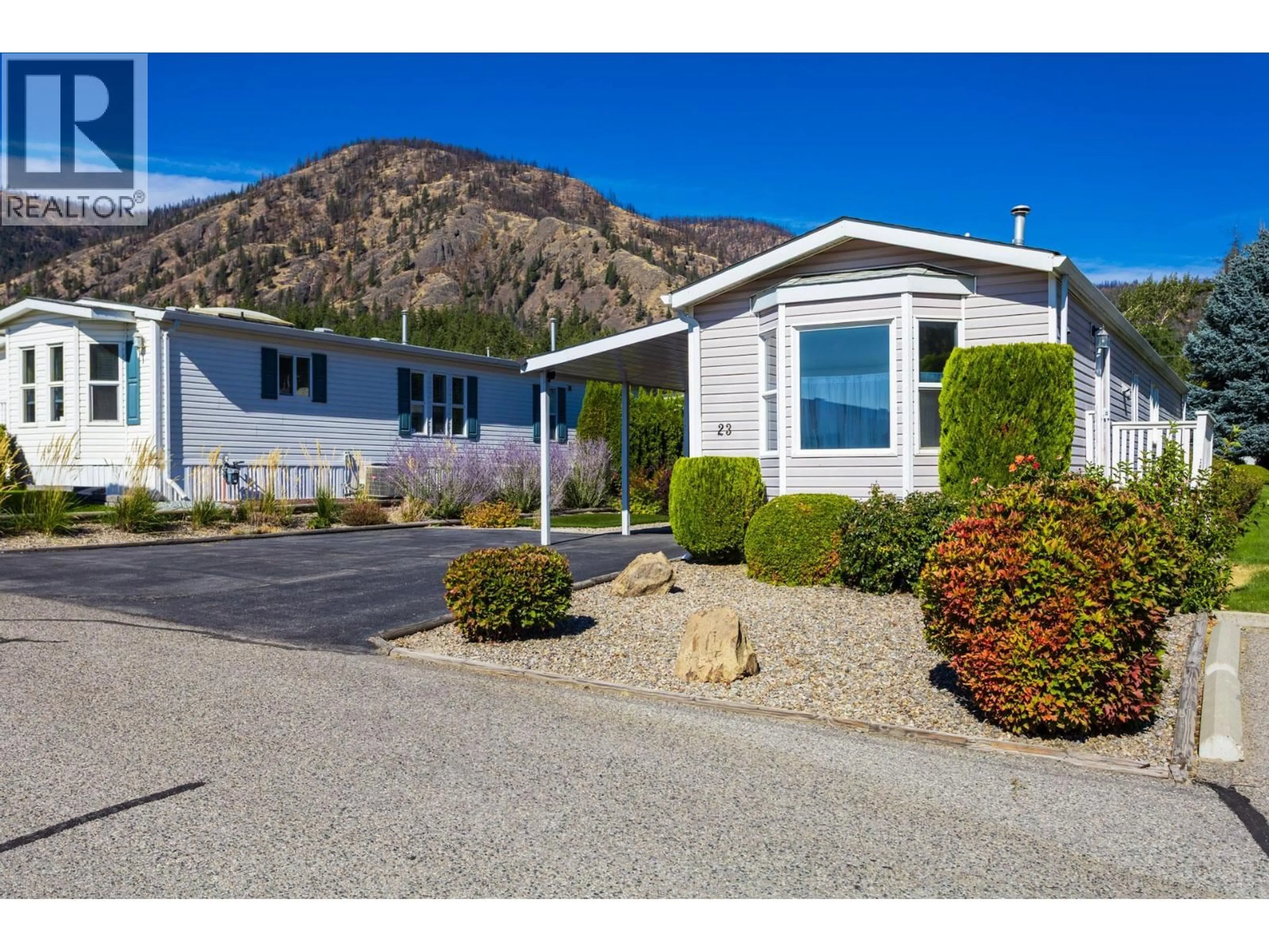 Home with vinyl exterior material, mountain view for 23 - 1850 SHANNON LAKE ROAD, West Kelowna British Columbia V4T1L6