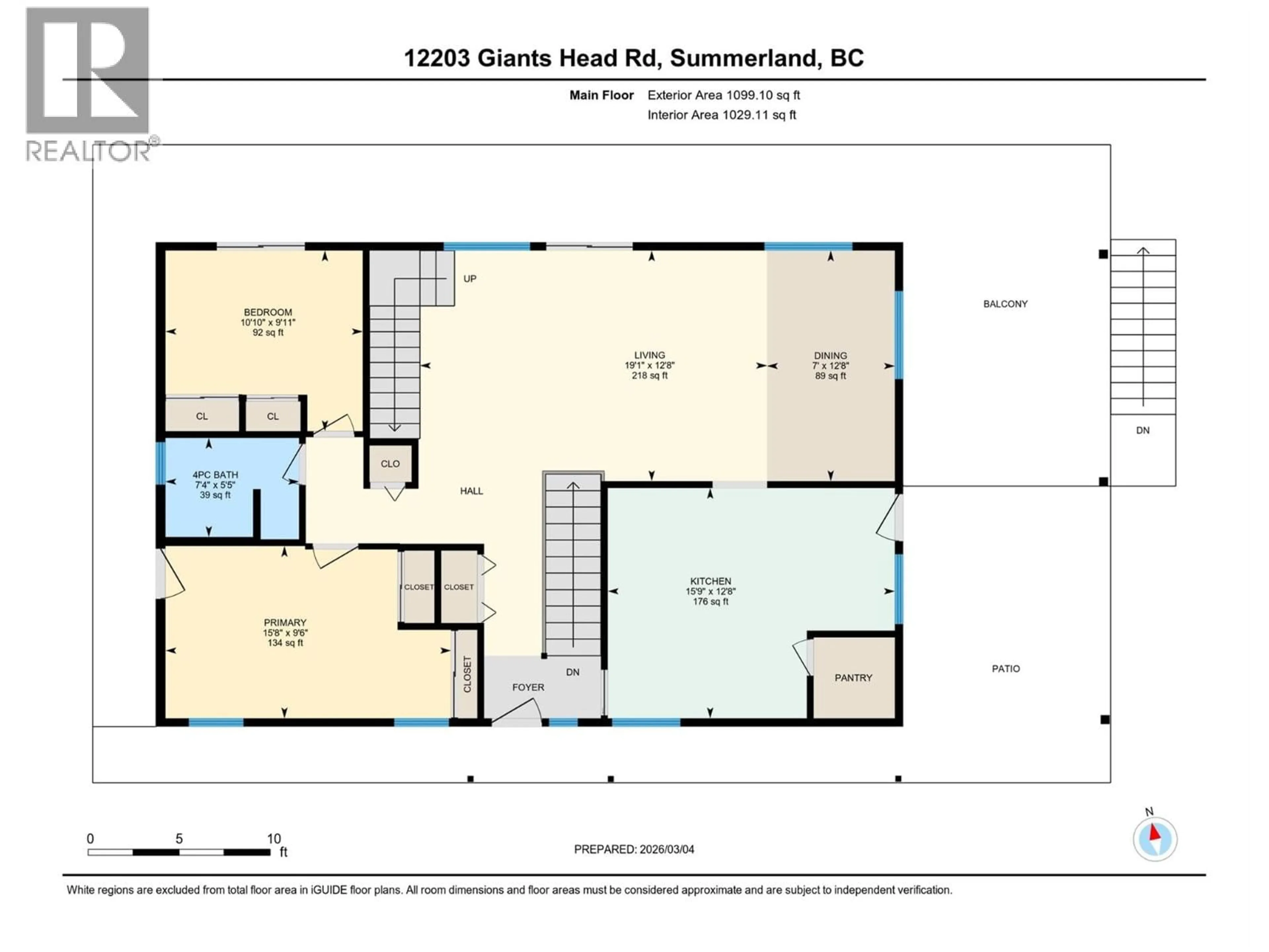 Floor plan for 12203 GIANTS HEAD ROAD, Summerland British Columbia V0H1Z7