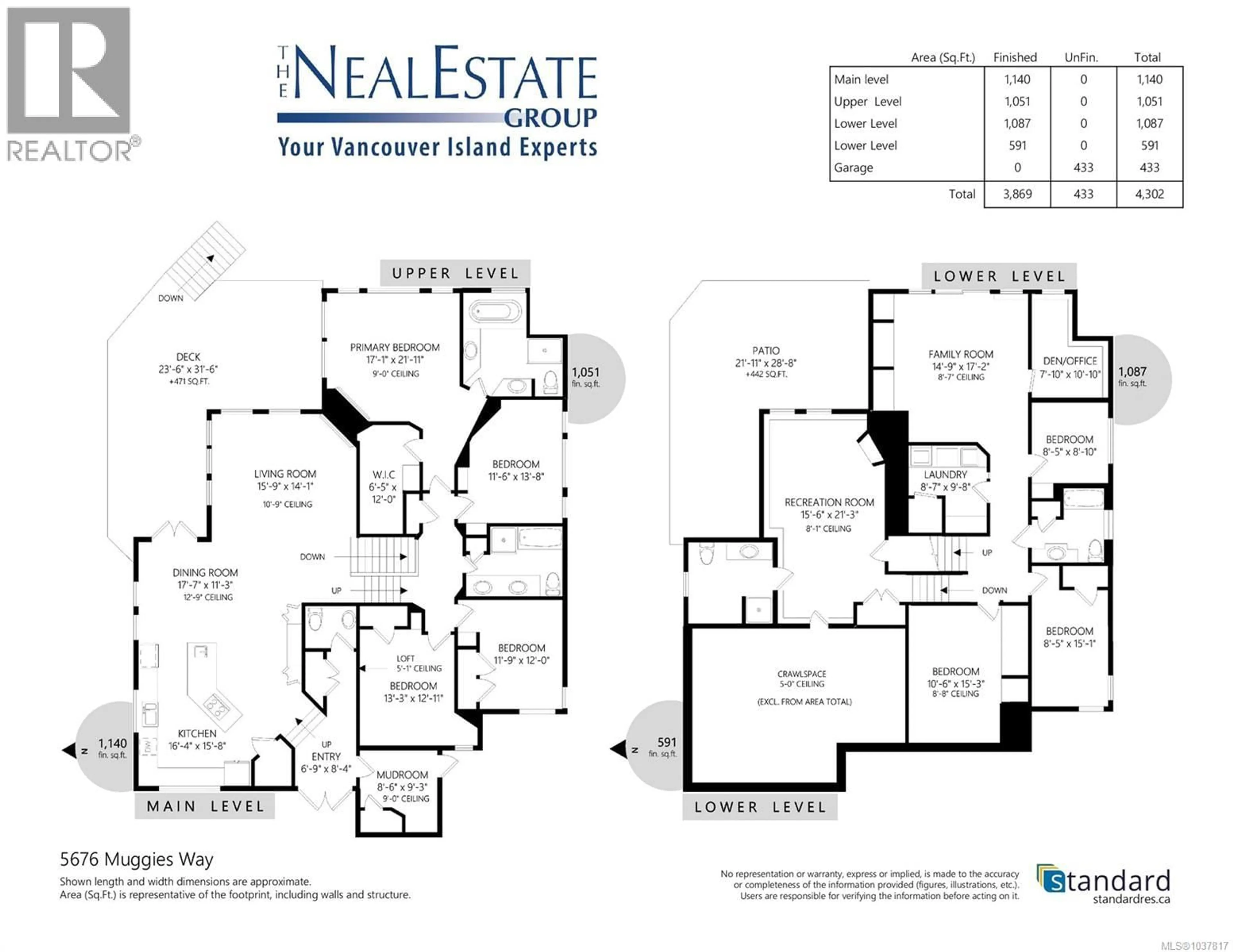 Floor plan for 5676 MUGGIES WAY, Nanaimo British Columbia V9V1W2
