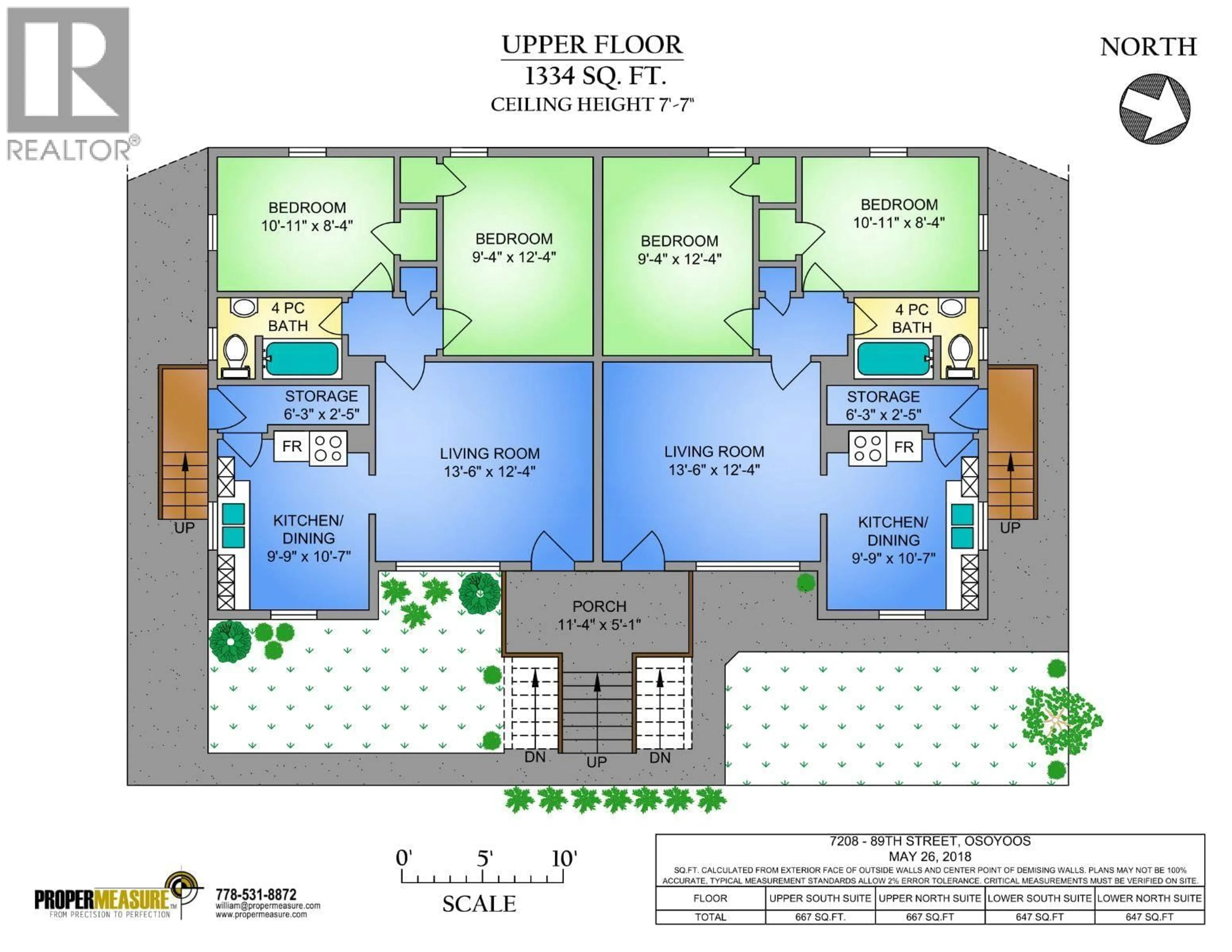 Floor plan for 7208 89TH STREET, Osoyoos British Columbia V0H1V5