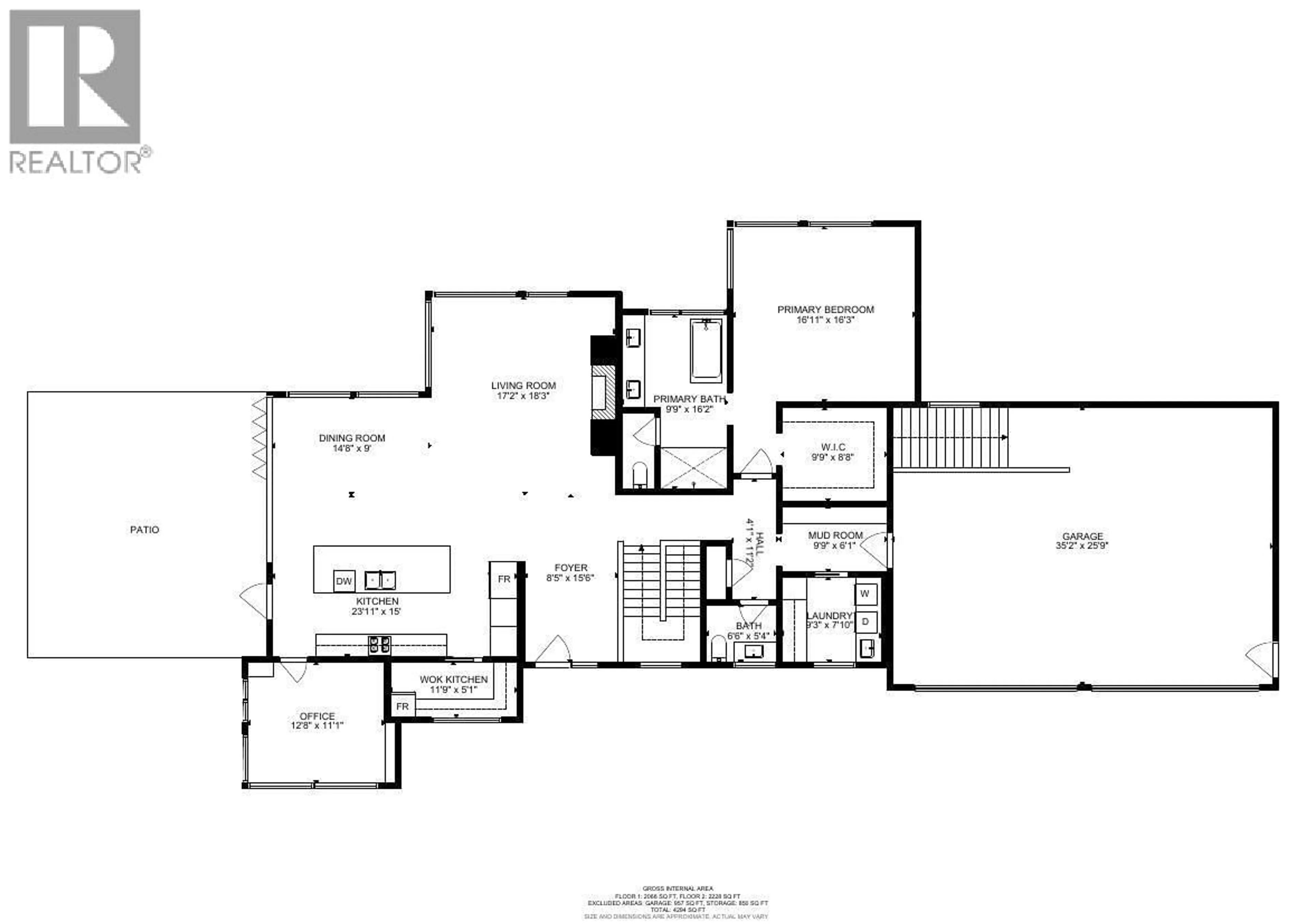 Floor plan for 1740 GRANITE ROAD, Lake Country British Columbia V4V1M9
