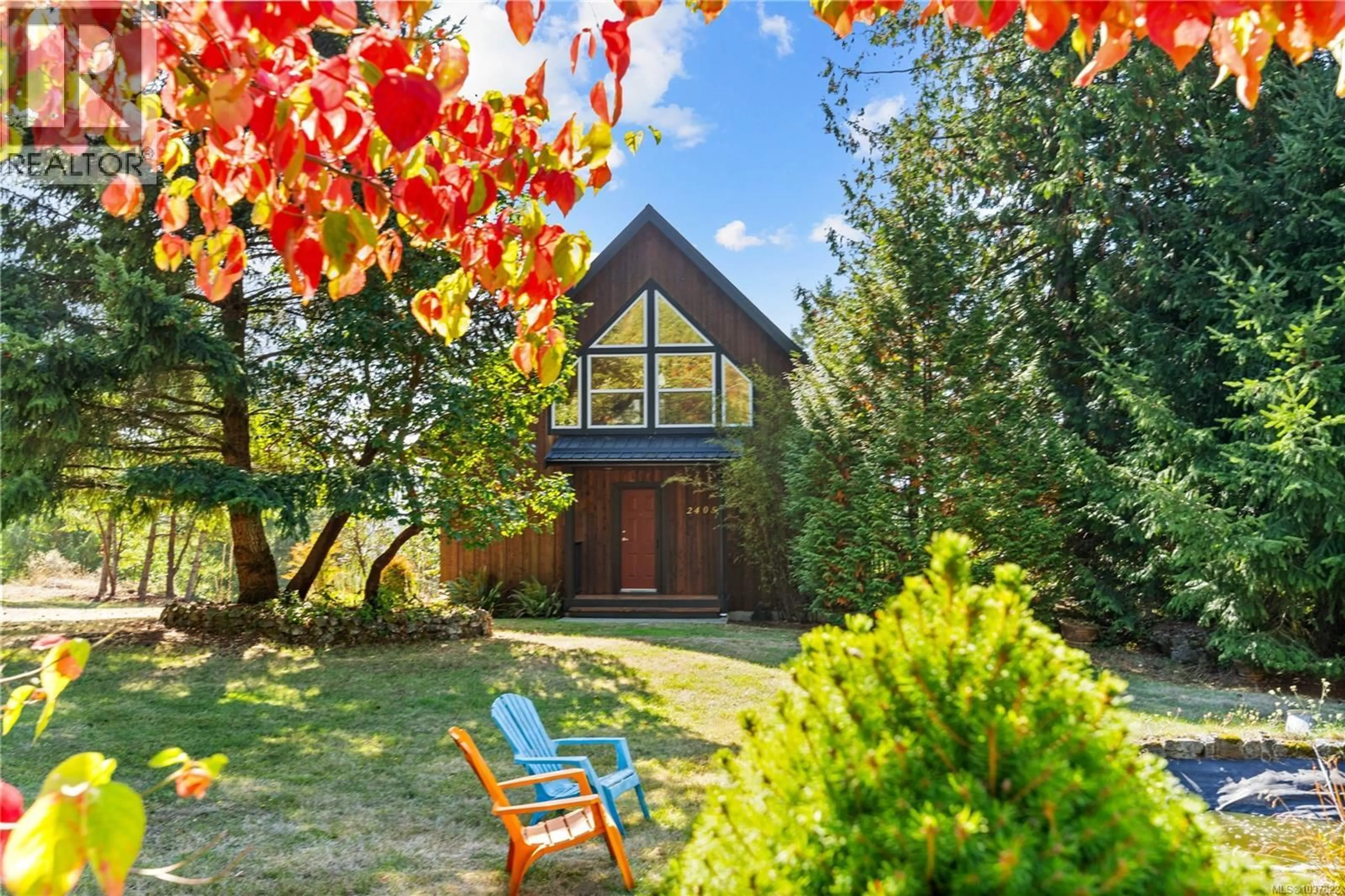 A pic from outside/outdoor area/front of a property/back of a property/a pic from drone, unknown for 2405 LINDSEY ROAD, Nanaimo British Columbia V9X1X3