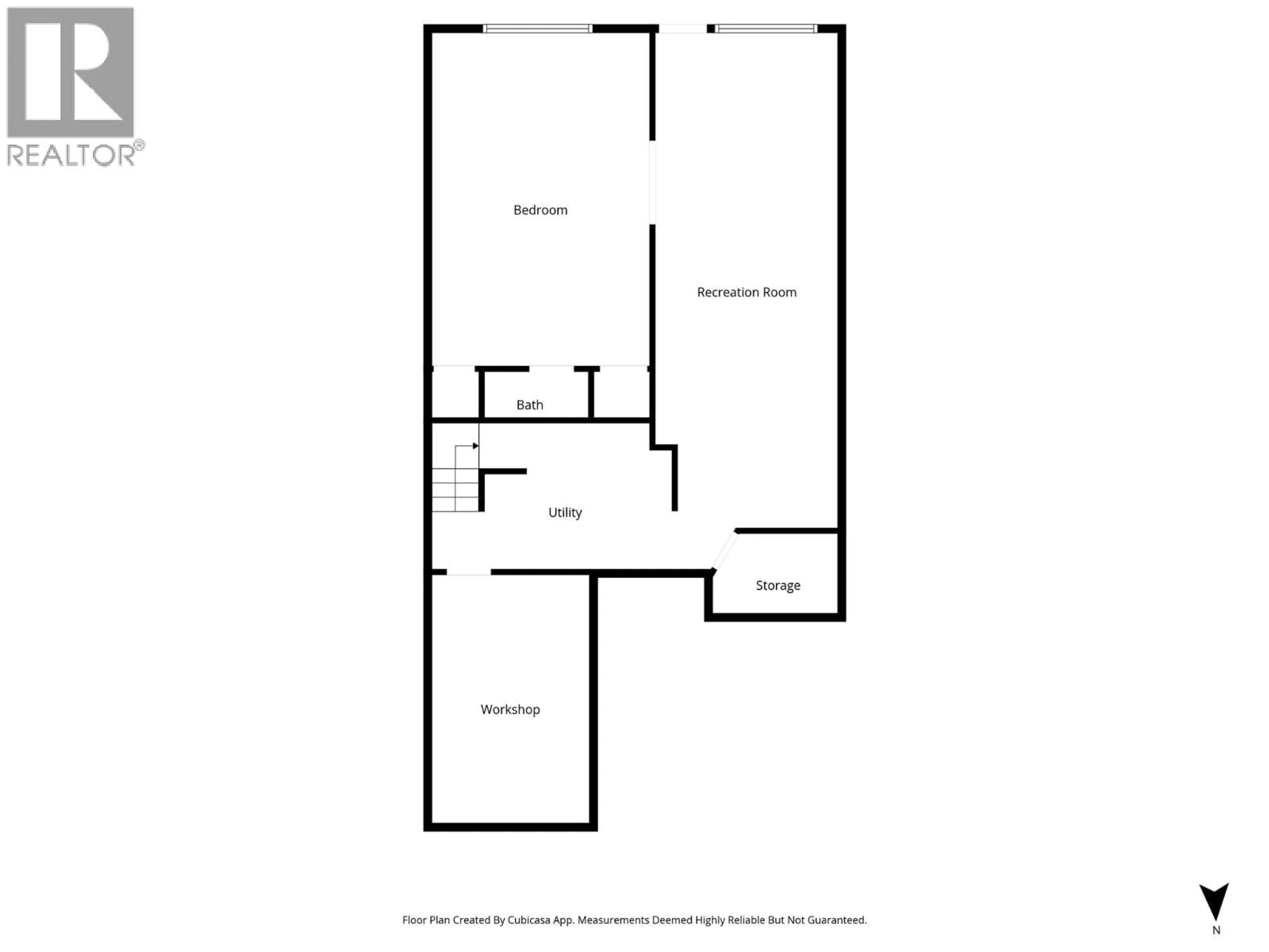 Floor plan for 34 - 4303 27 AVENUE, Vernon British Columbia V1T6L2