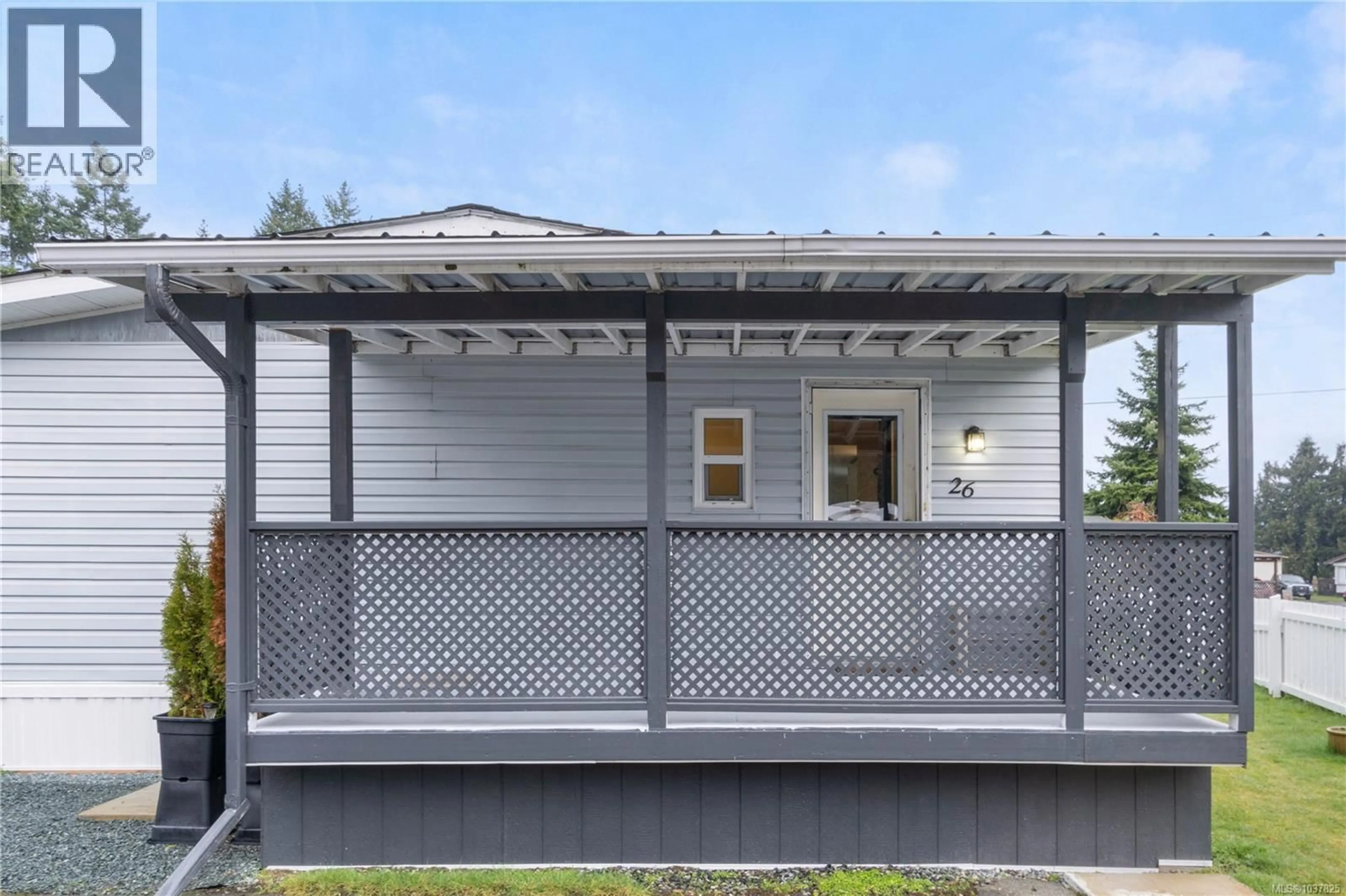 Home with vinyl exterior material, street for 26 - 3449 HALLBERG ROAD, Nanaimo British Columbia V9G1L2