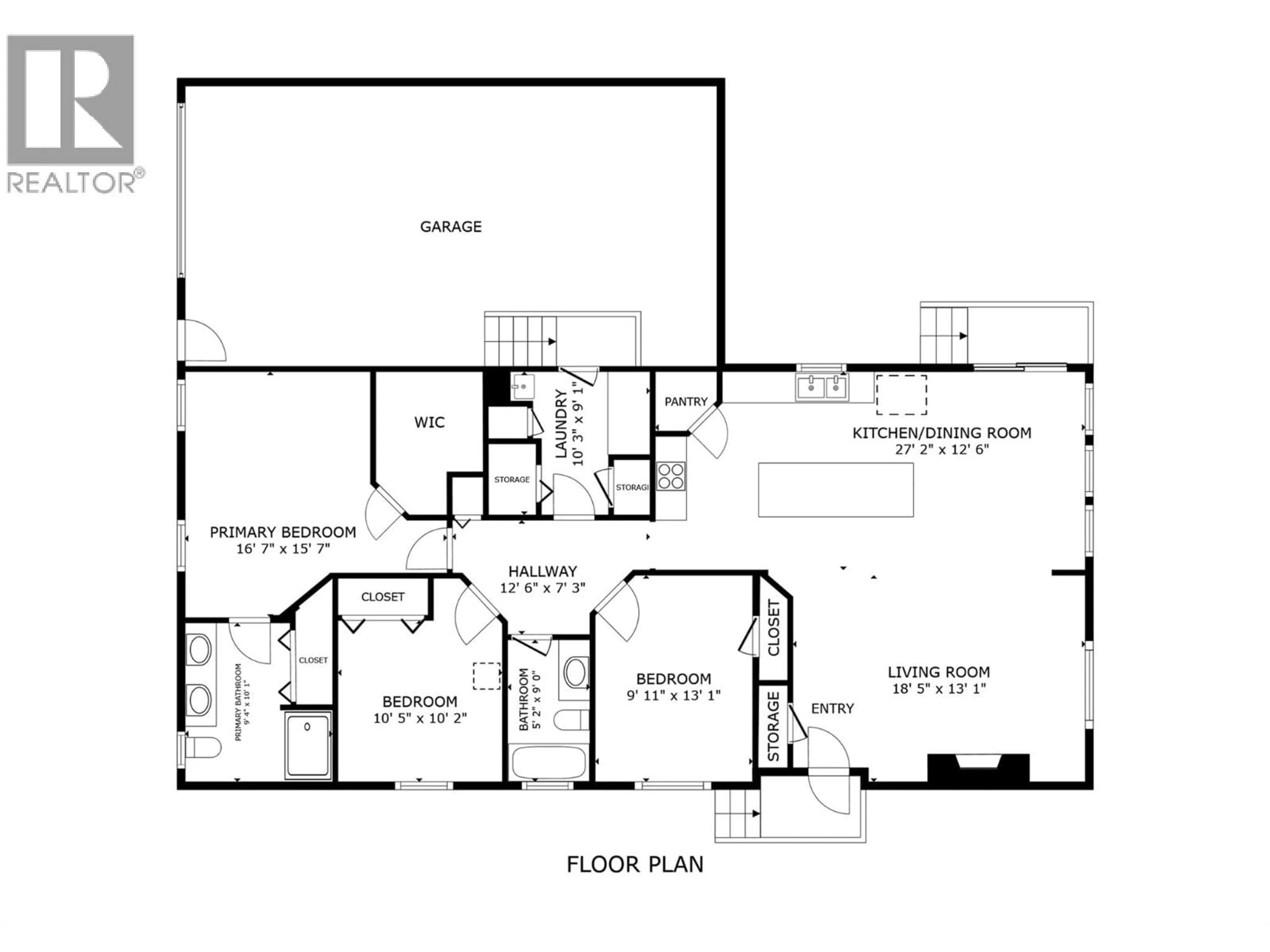 Floor plan for 48 - 1835 NANCEE WAY COURT, Kelowna British Columbia V1Z4C1