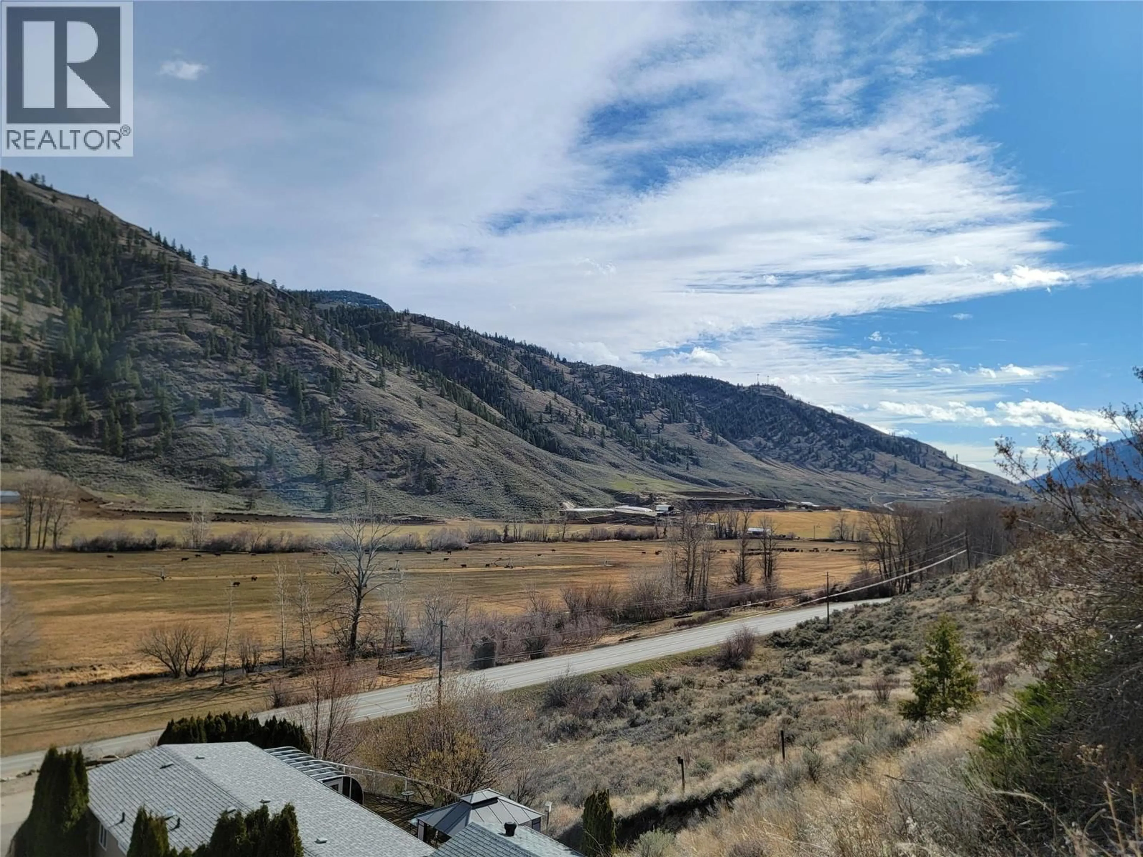 A pic from outside/outdoor area/front of a property/back of a property/a pic from drone, mountain view for 19 - 1292 HIGHWAY 3A OTHER, Keremeos British Columbia V0X1N4