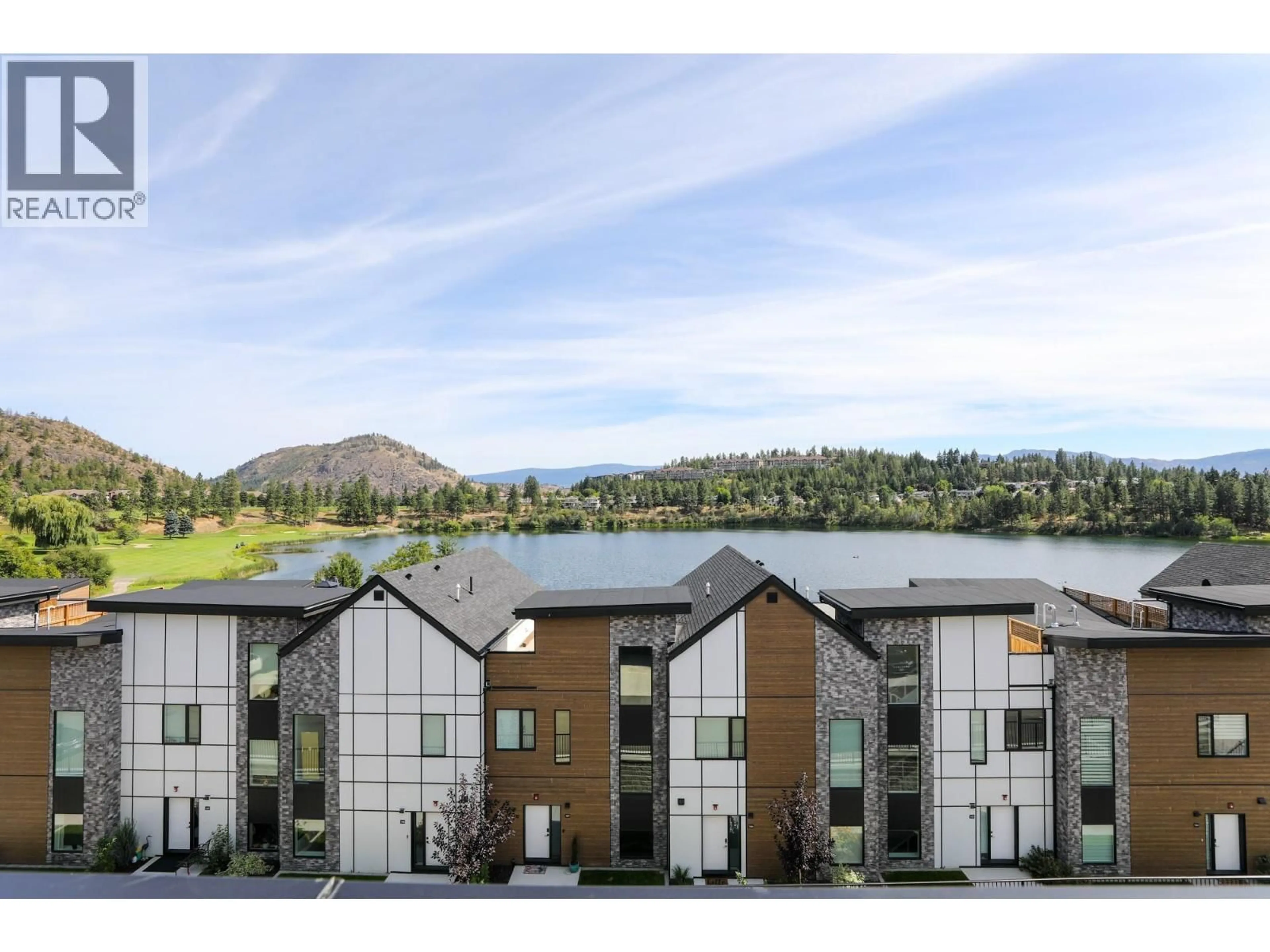 A pic from outside/outdoor area/front of a property/back of a property/a pic from drone, mountain view for 503 - 2735 SHANNON LAKE ROAD, West Kelowna British Columbia V4T1V6