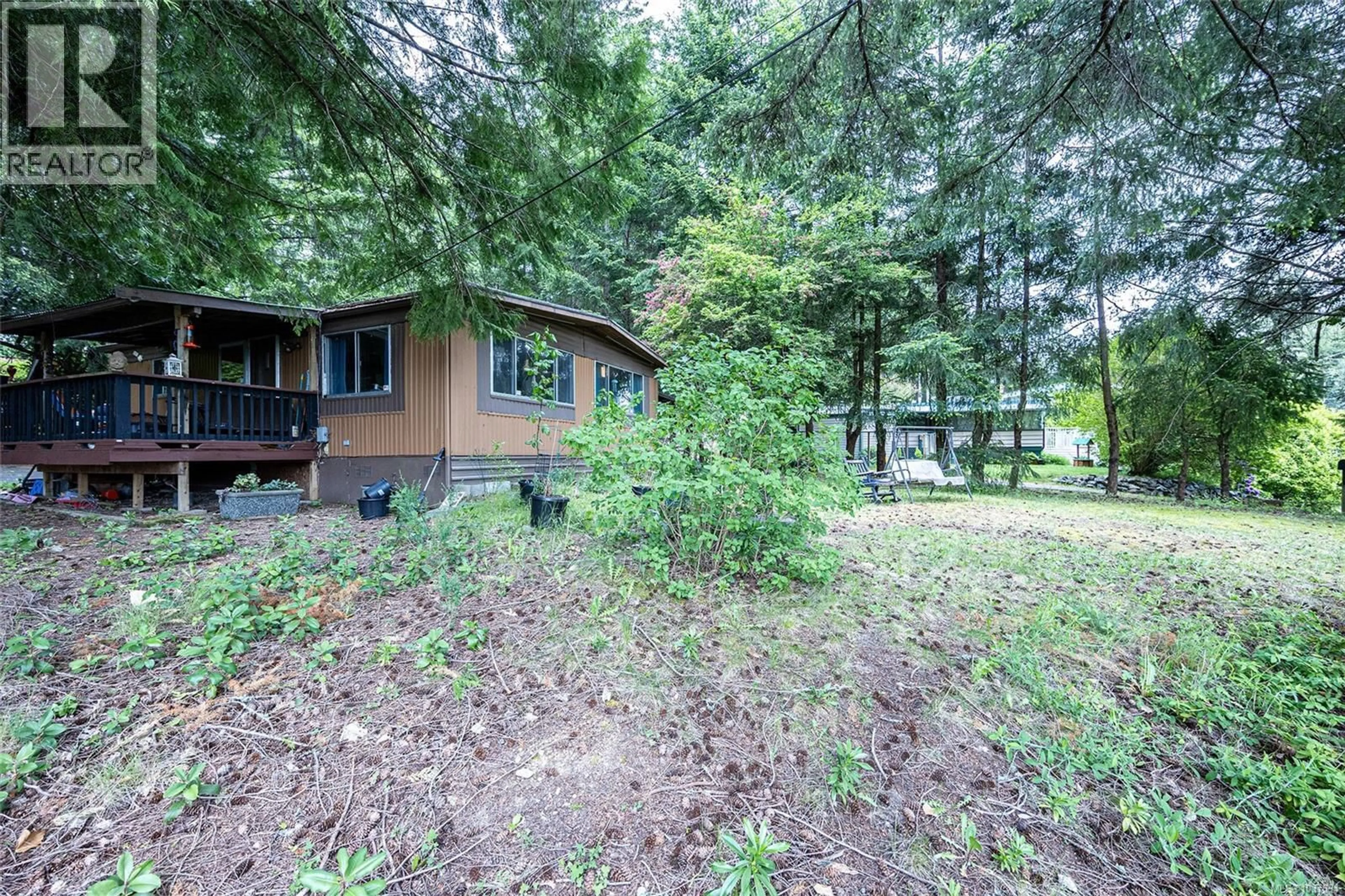 Patio, forest/trees view for 5676 BIG BEAR RIDGE, Nanaimo British Columbia V9T2K2