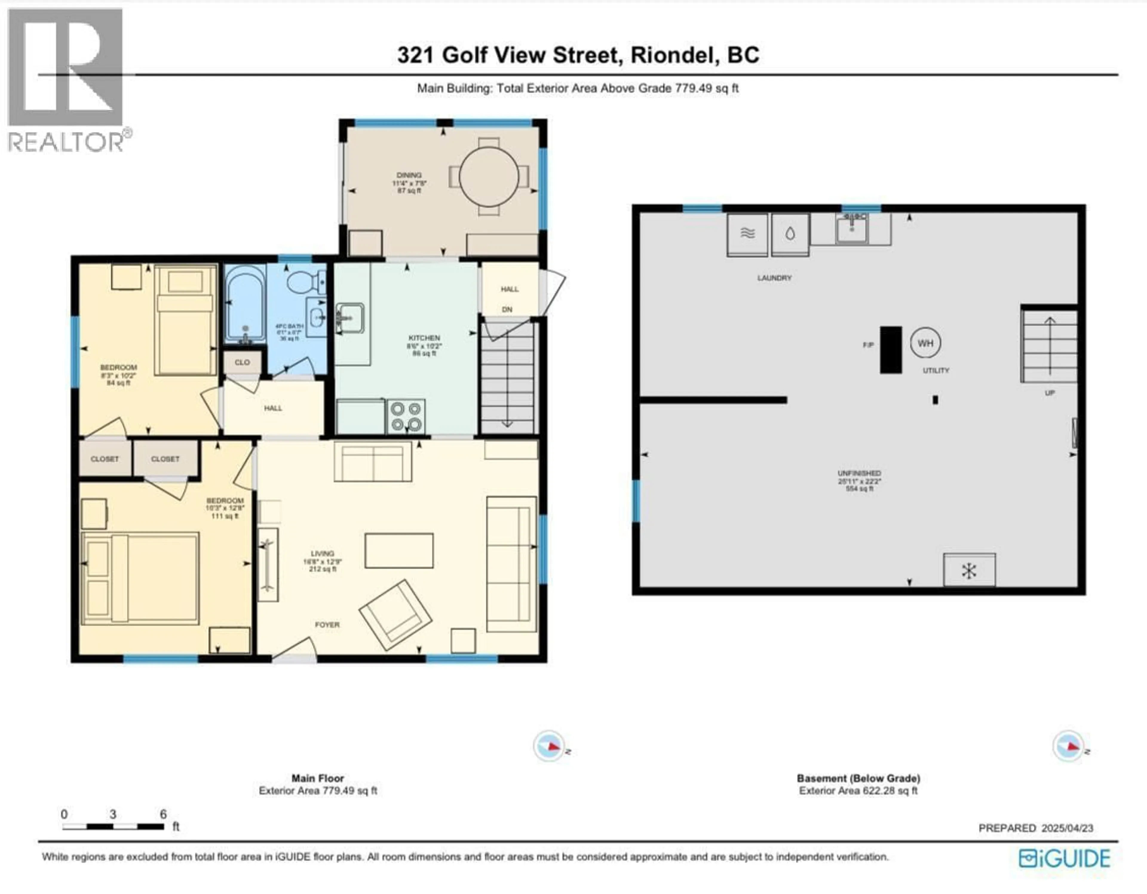 Floor plan for 321 GOLF VIEW STREET, Riondel British Columbia V0B2B0