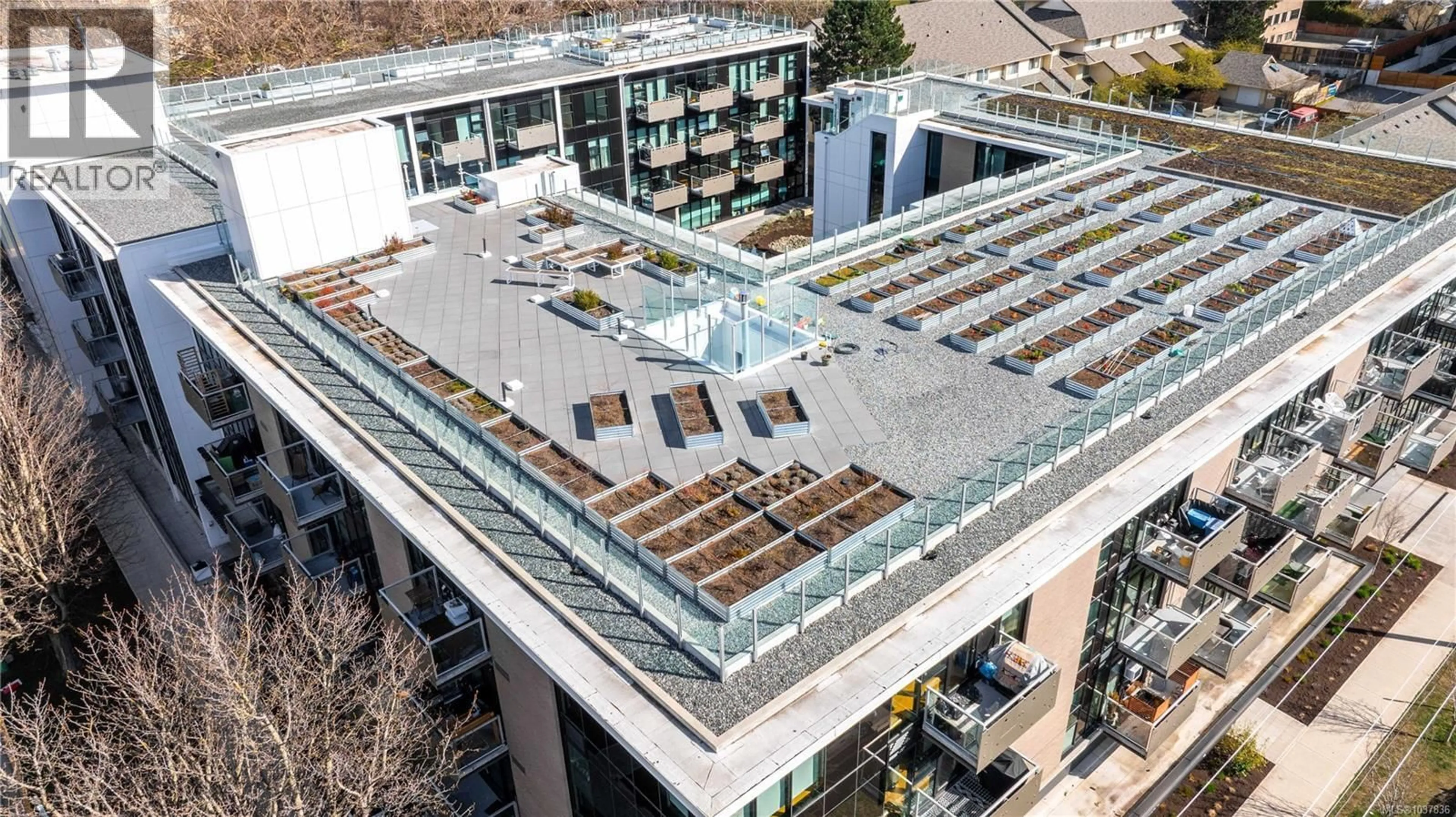 A pic from outside/outdoor area/front of a property/back of a property/a pic from drone, city buildings view from balcony for S310 - 1411 COOK STREET, Victoria British Columbia V8V0E8