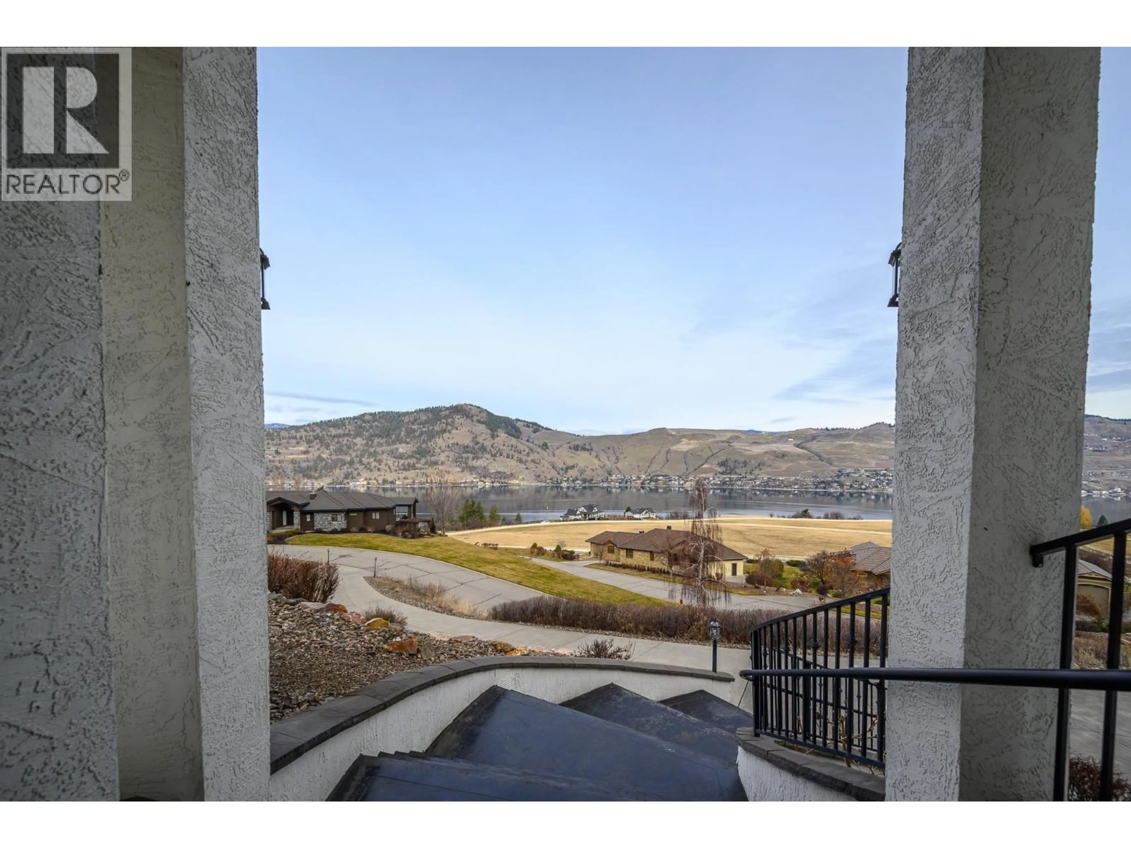 Patio, mountain view for 200 MELROSE COURT, Vernon British Columbia V1H1T7