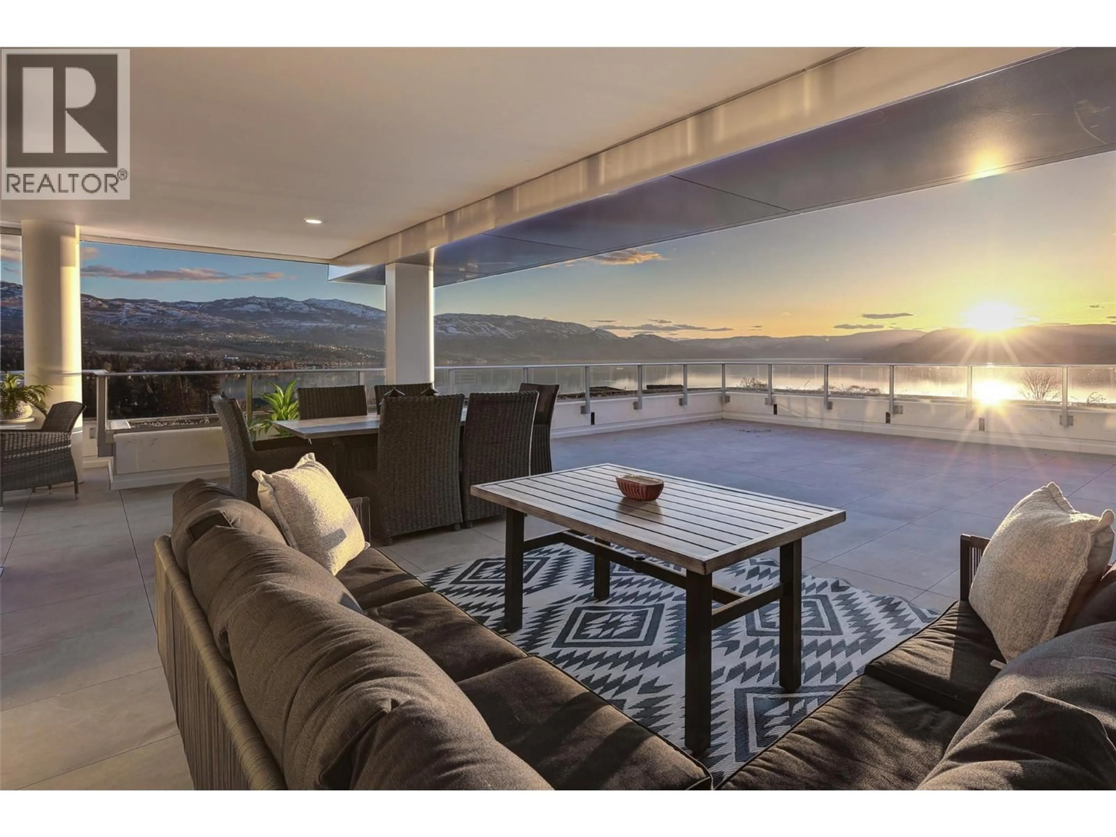 Patio, water/lake/river/ocean view for 1007 - 3699 CAPOZZI ROAD, Kelowna British Columbia V1W3L2