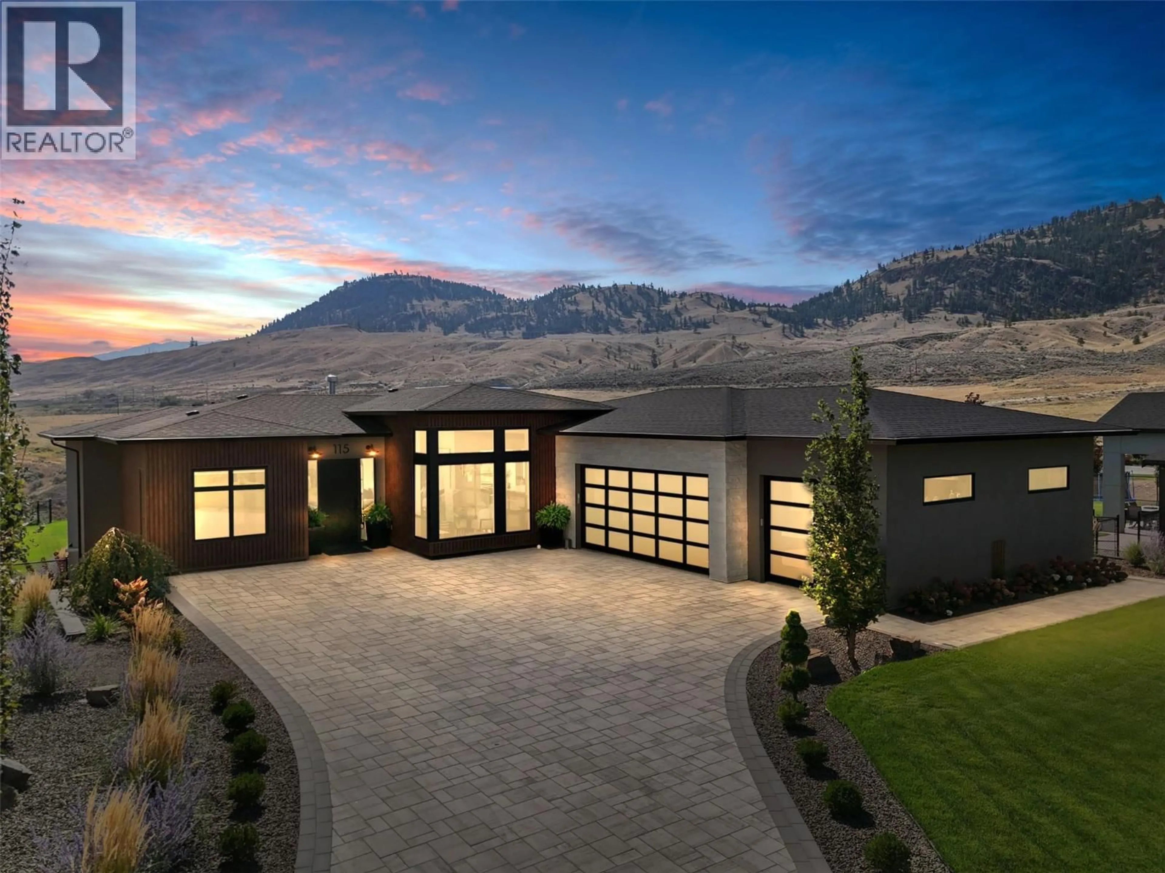 Home with brick exterior material, mountain view for 115 LAKE POINT COURT, Kamloops British Columbia V1S0G2