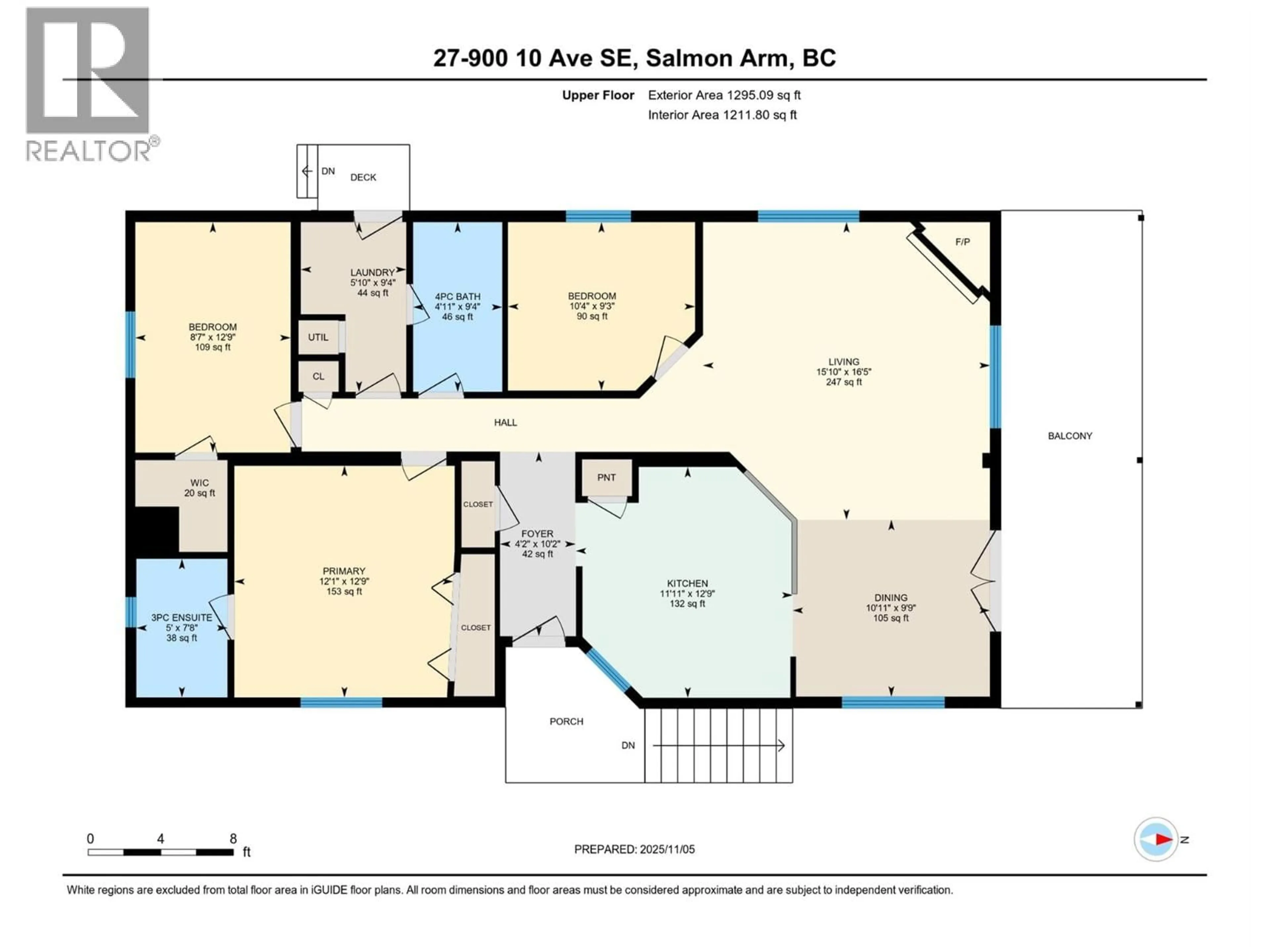 Floor plan for 27 - 900 10 AVENUE SOUTHEAST, Salmon Arm British Columbia V1E2W6