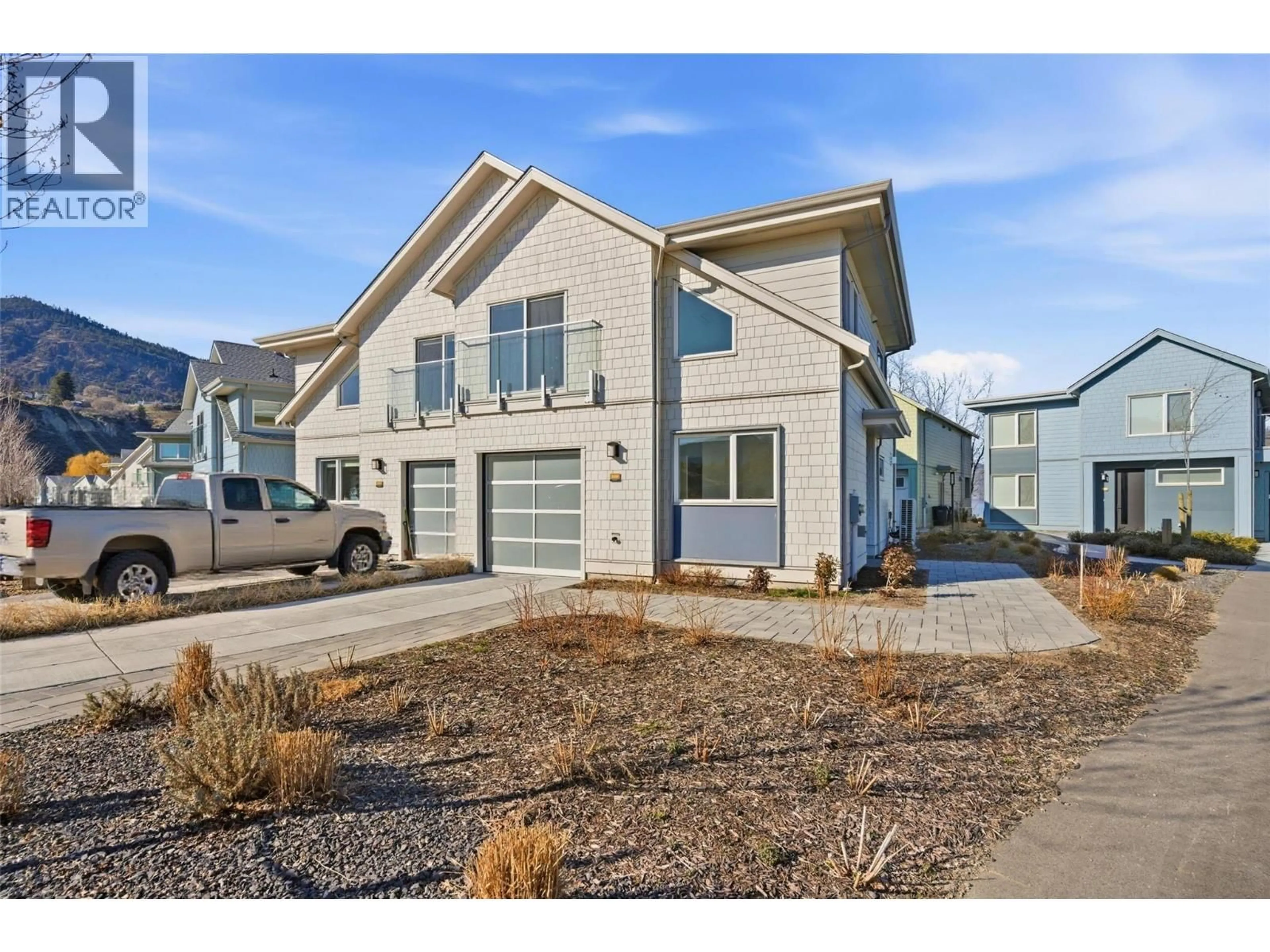 Home with vinyl exterior material, street for 3000 LANDRY CRESCENT, Summerland British Columbia V0H1Z9