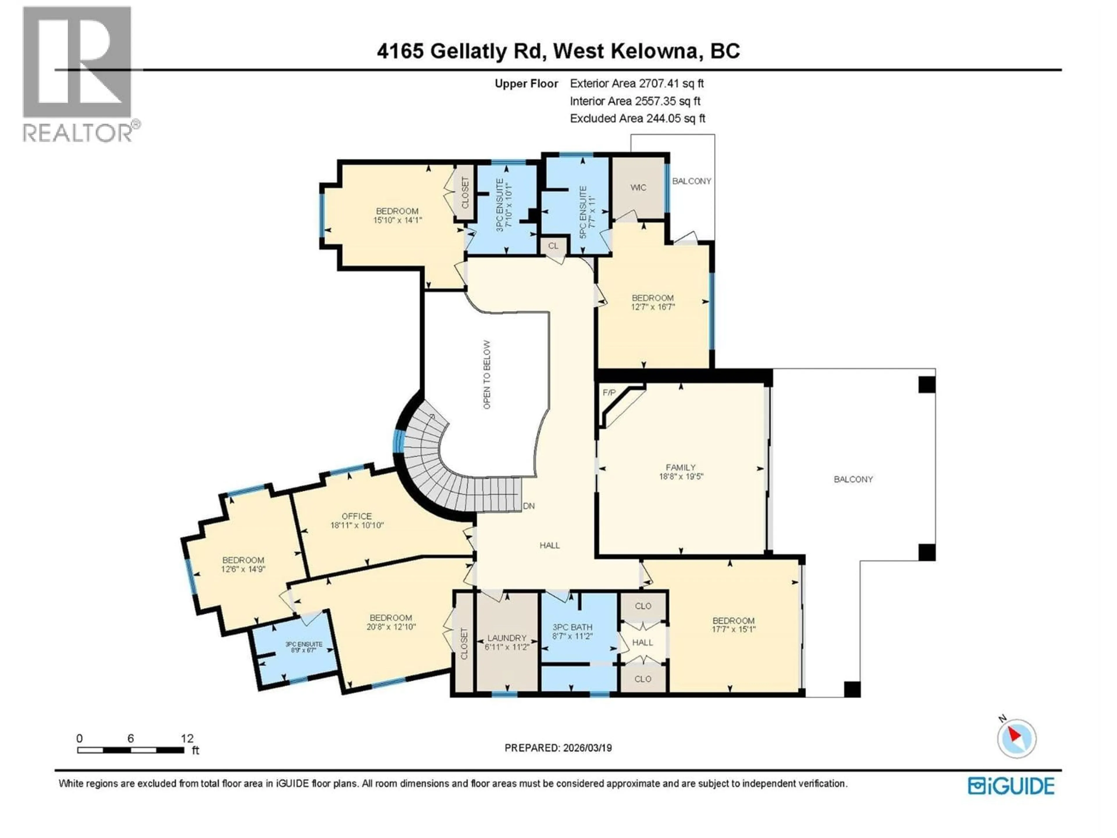 Floor plan for 4165 GELLATLY ROAD, West Kelowna British Columbia V4T2K2