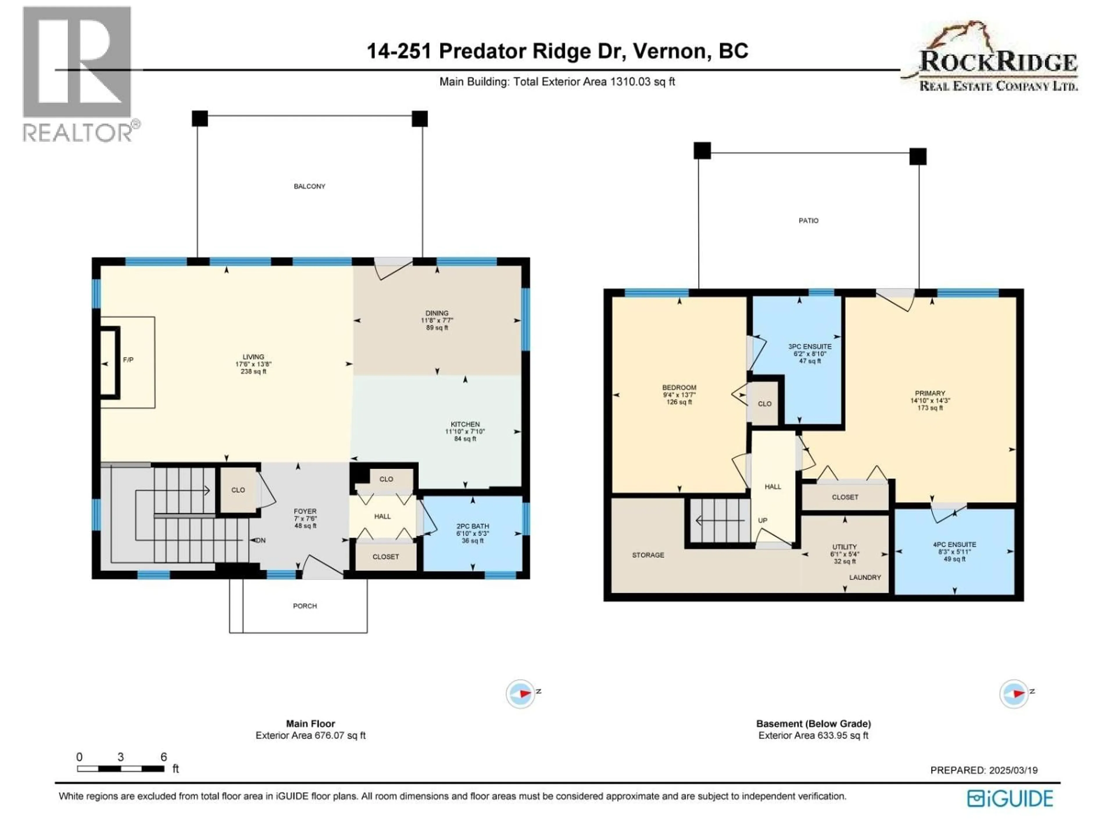 Floor plan for 14 - 251 PREDATOR RIDGE DRIVE, Vernon British Columbia V1H1V2