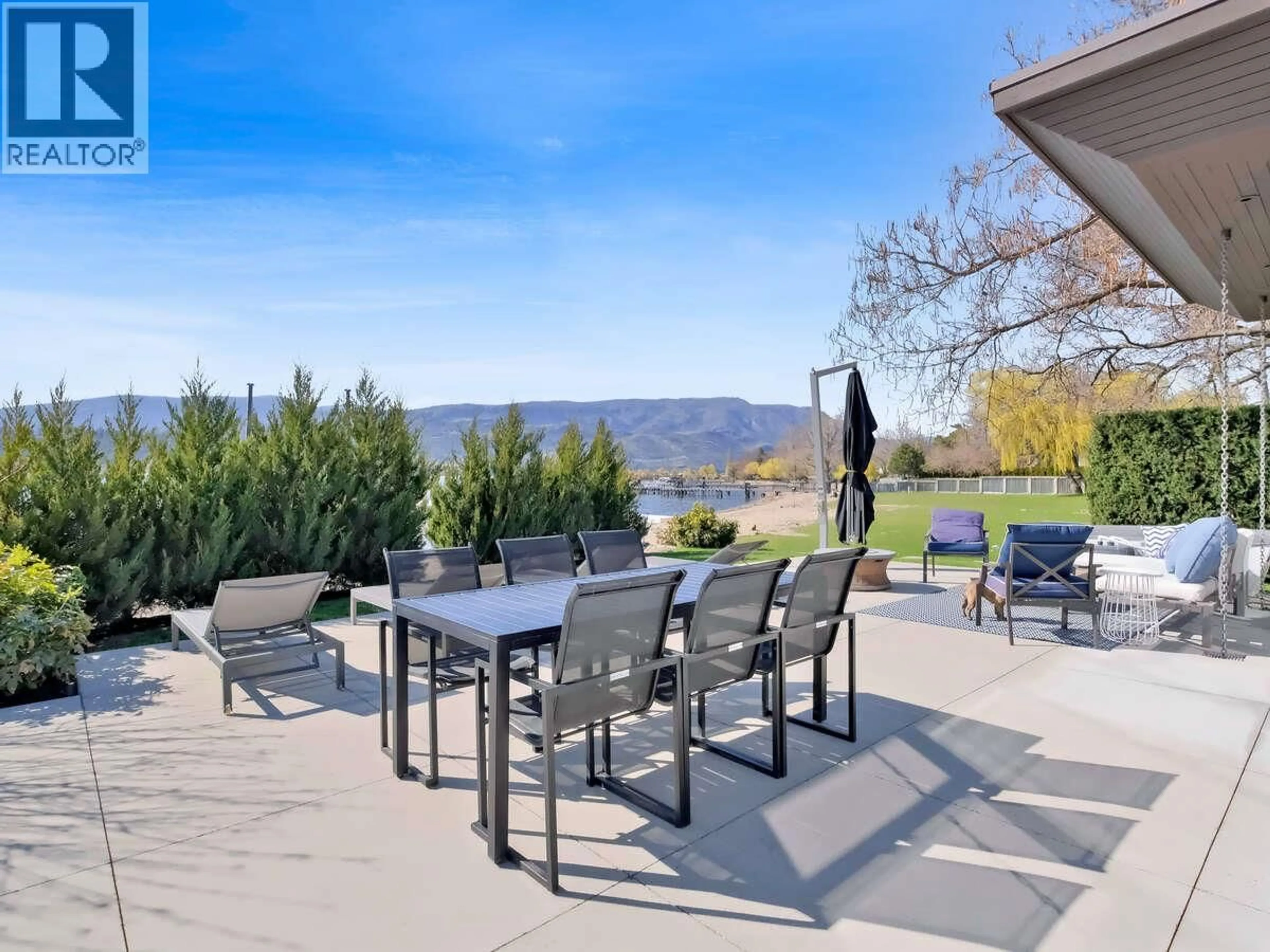 Patio, water/lake/river/ocean view for 2096 ABBOTT STREET, Kelowna British Columbia V1Y1C6