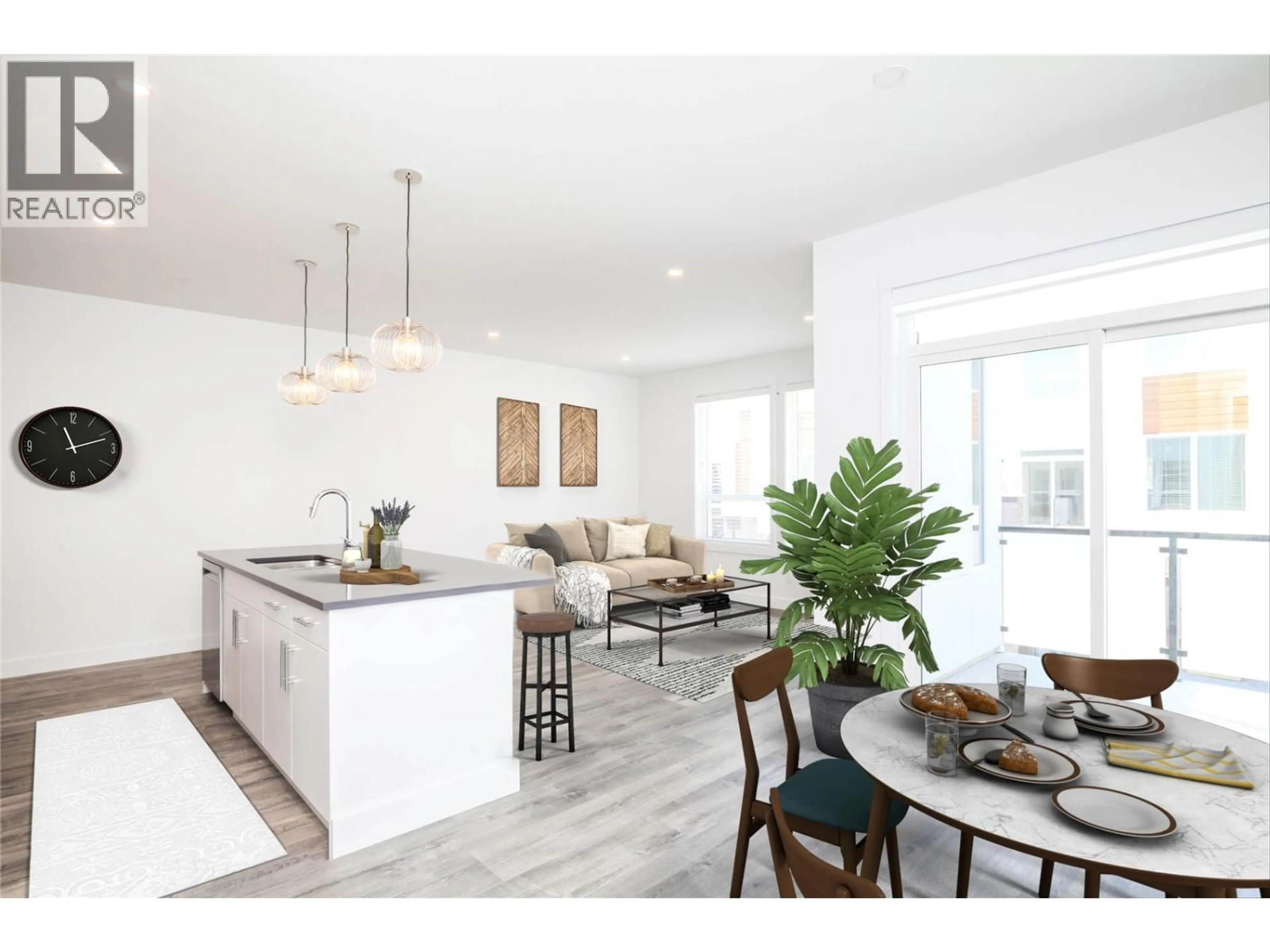 Open concept kitchen, unknown for 114 - 610 ACADEMY WAY, Kelowna British Columbia V1Y9T1