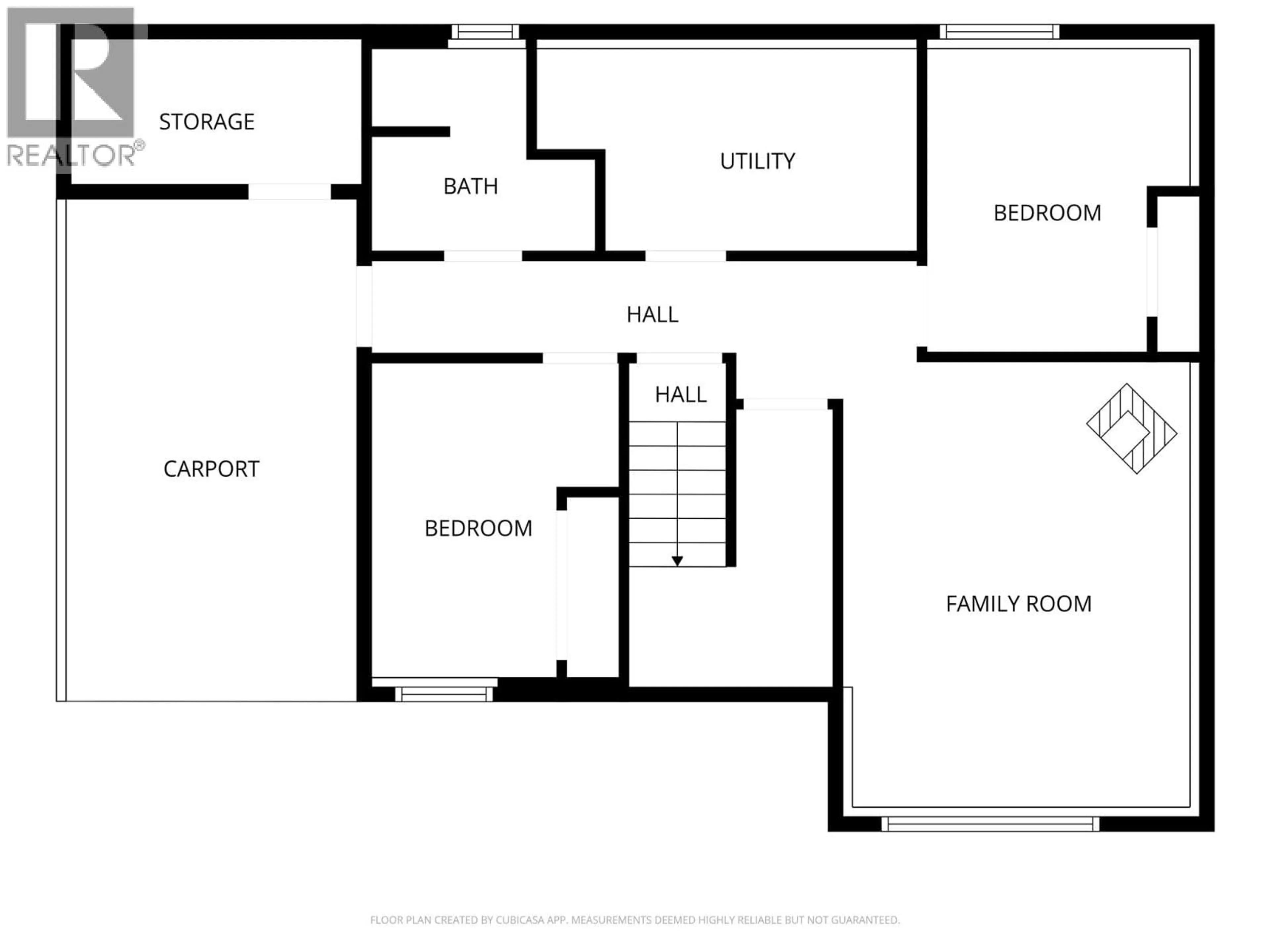 Floor plan for 1203 25 AVENUE, Vernon British Columbia V1T7L5