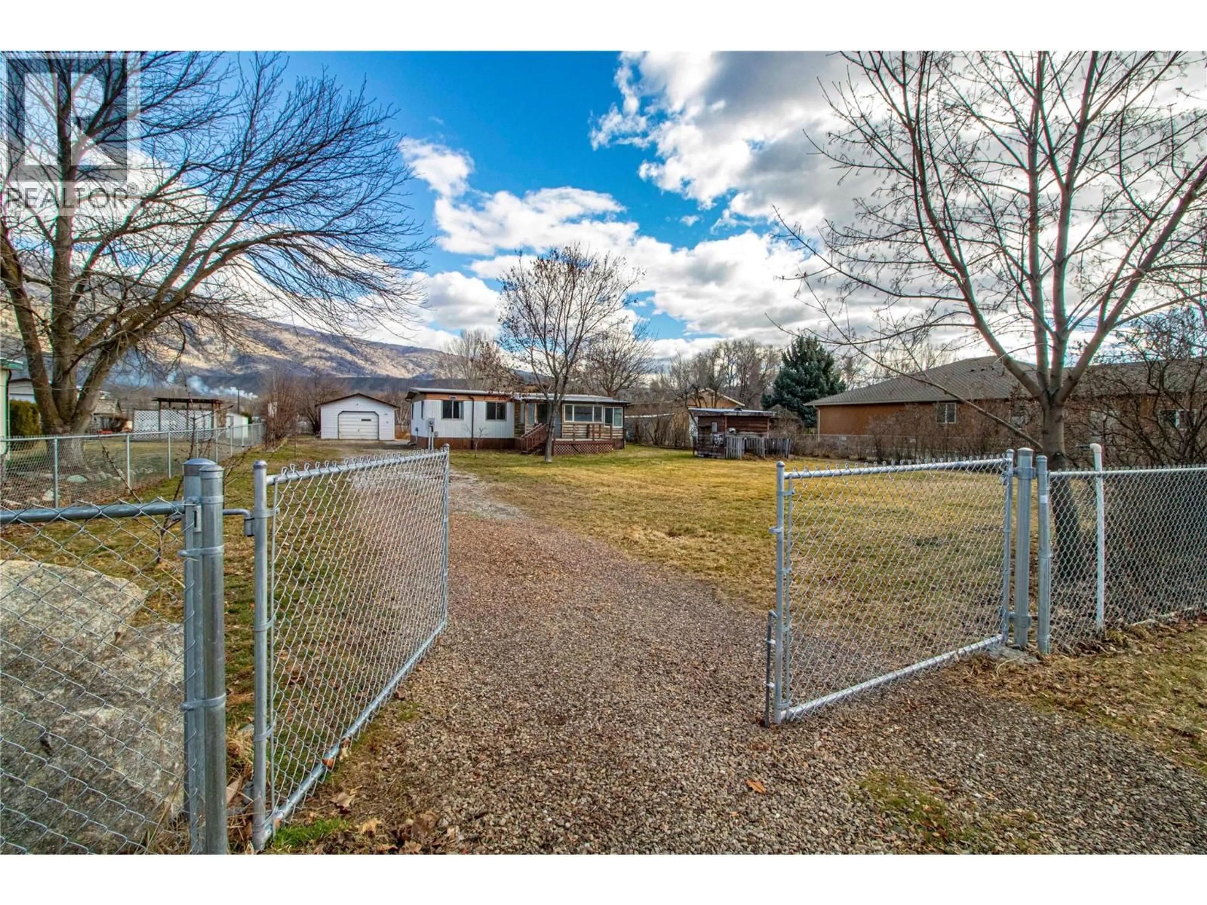 A pic from outside/outdoor area/front of a property/back of a property/a pic from drone, unknown for 7171 ISLAND WAY ROAD, Oliver British Columbia V0H1T7