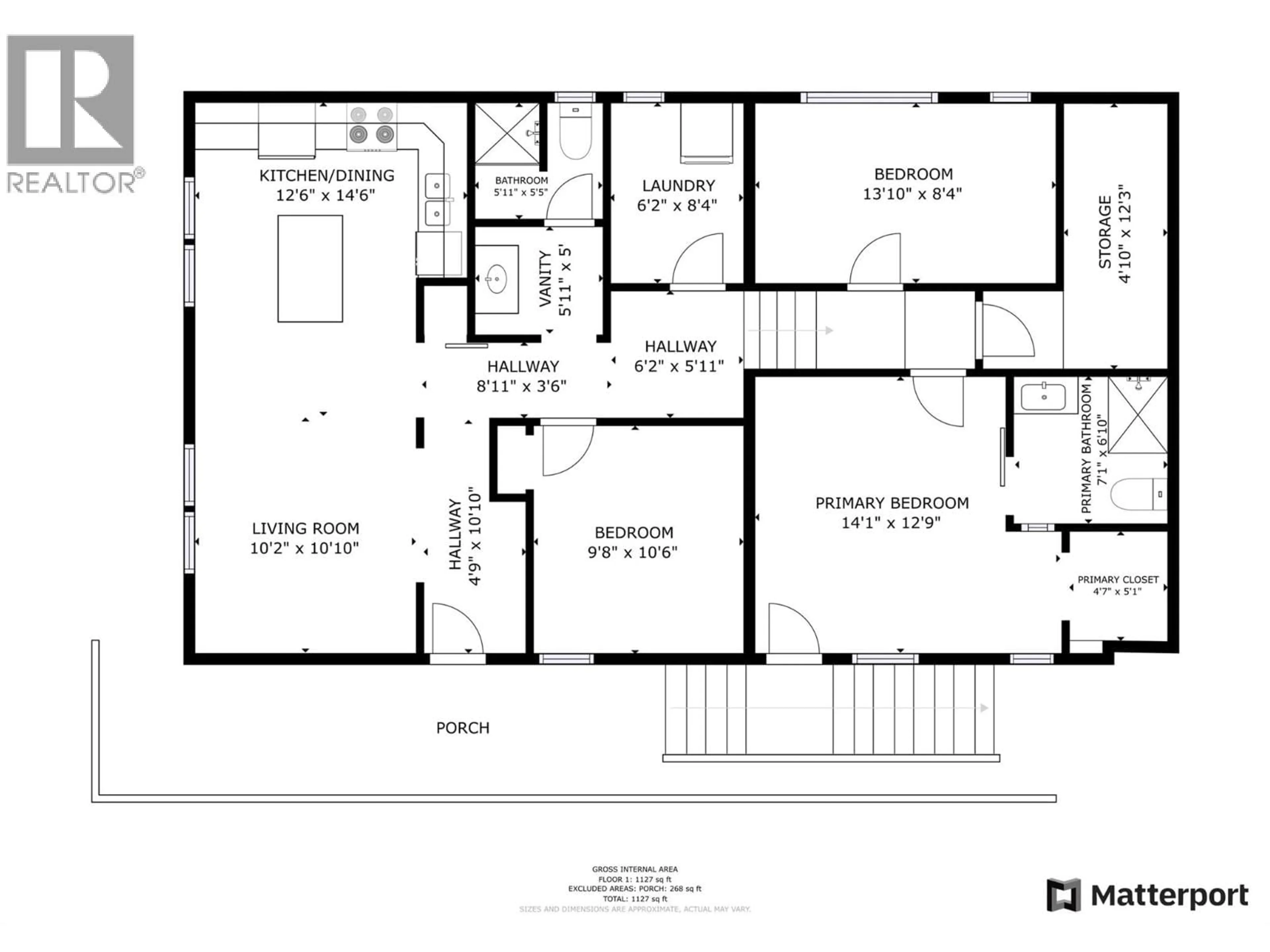 Floor plan for 9807A SILVER STAR ROAD, Vernon British Columbia V8S2H9