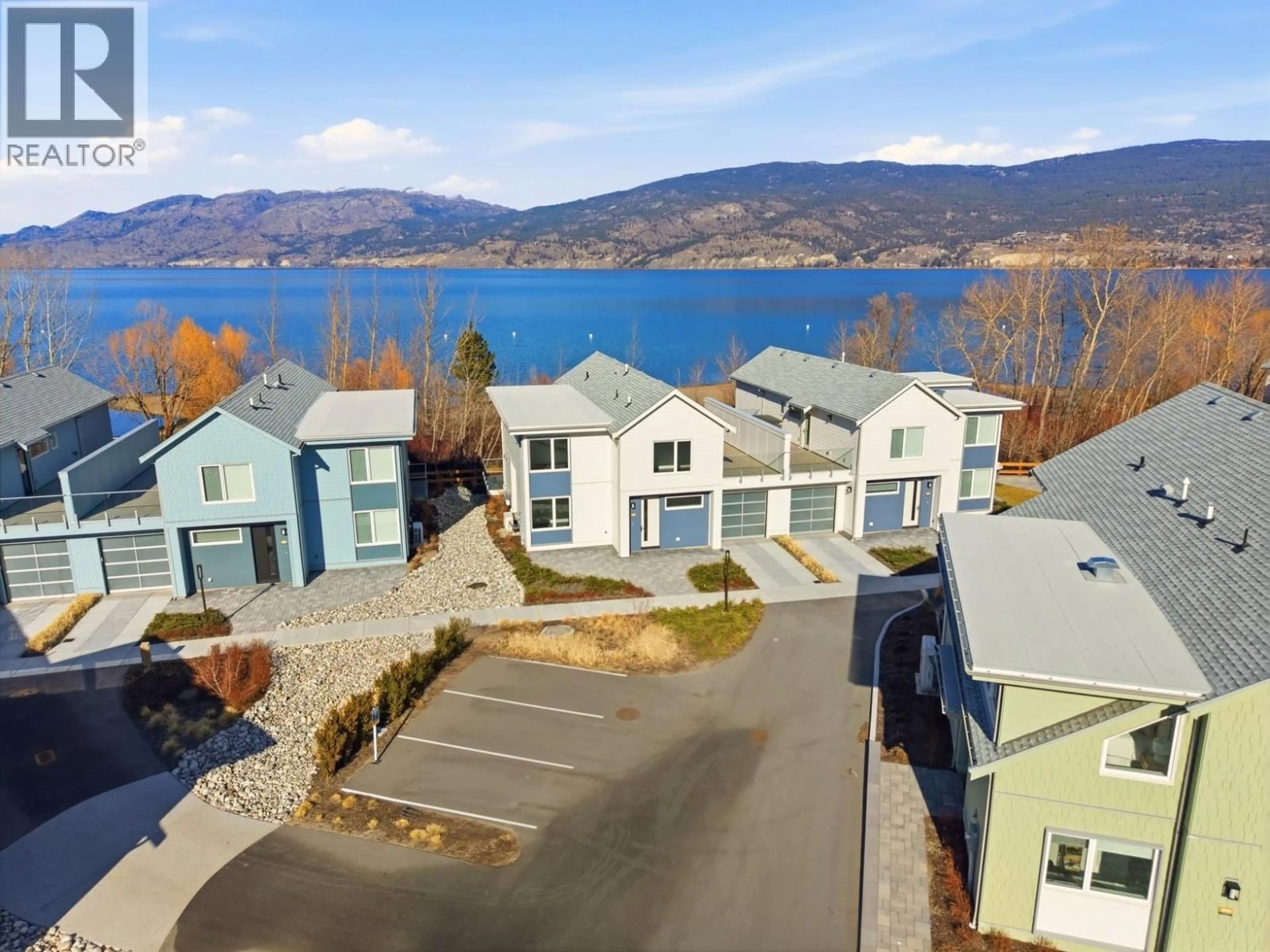 A pic from outside/outdoor area/front of a property/back of a property/a pic from drone, water/lake/river/ocean view for 3080 LANDRY CRESCENT, Summerland British Columbia V0H1Z9