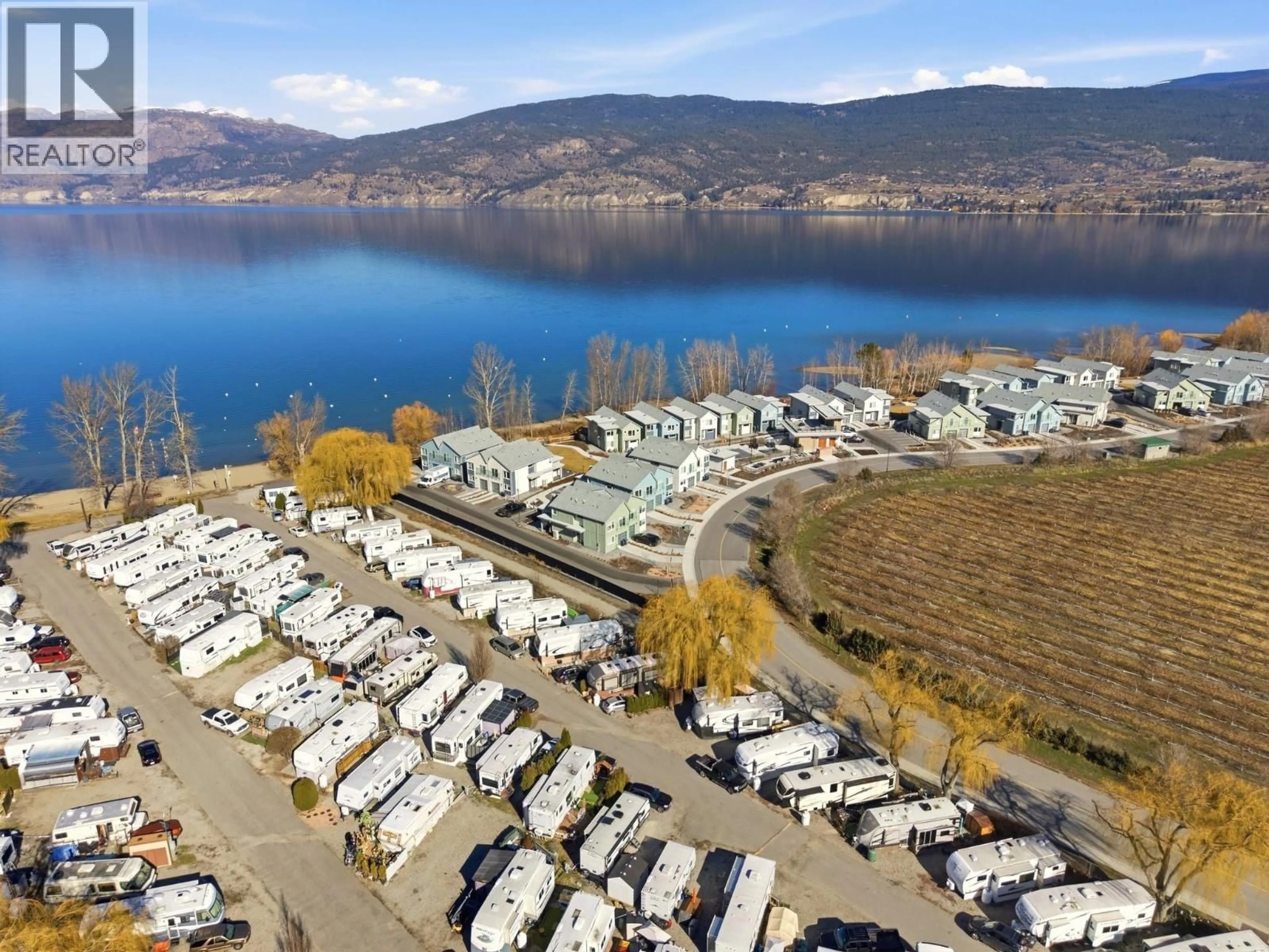 A pic from outside/outdoor area/front of a property/back of a property/a pic from drone, water/lake/river/ocean view for 3290 LANDRY CRESCENT, Summerland British Columbia V0H1Z9