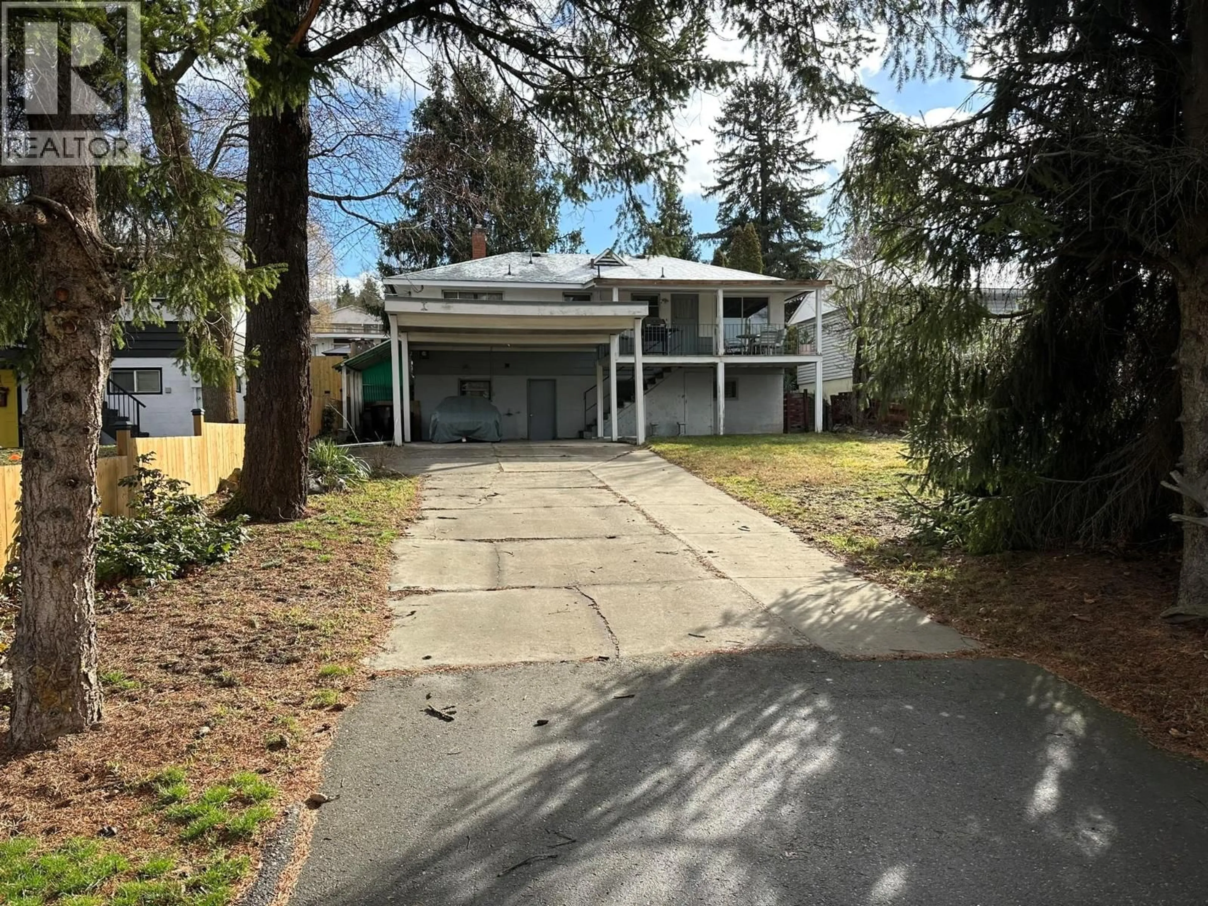 A pic from outside/outdoor area/front of a property/back of a property/a pic from drone, street for 3306 PLEASANT VALLEY ROAD, Vernon British Columbia V1T4L5