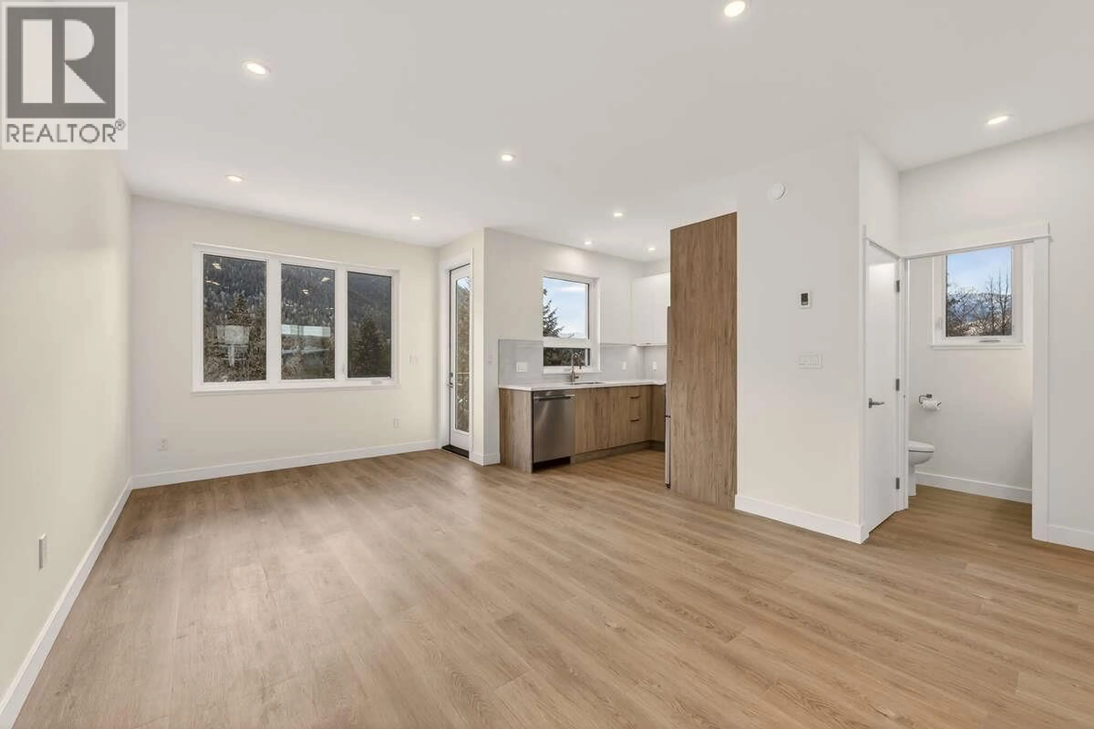 Open concept kitchen, wood/laminate floor for A - 2224 FALLS STREET, Nelson British Columbia V1L1K4