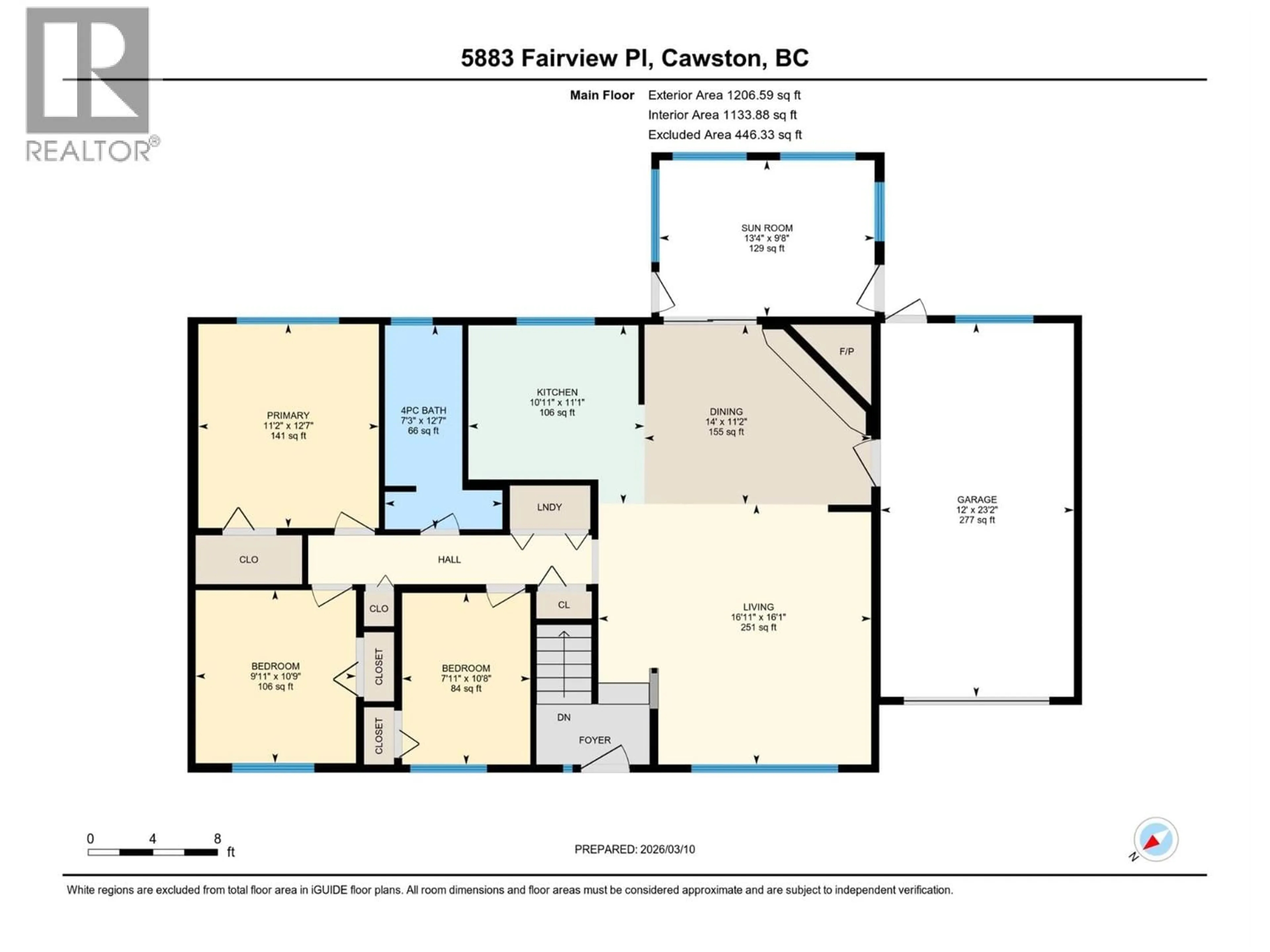 Floor plan for 5883 FAIRVIEW PLACE, Oliver British Columbia V0H1T1