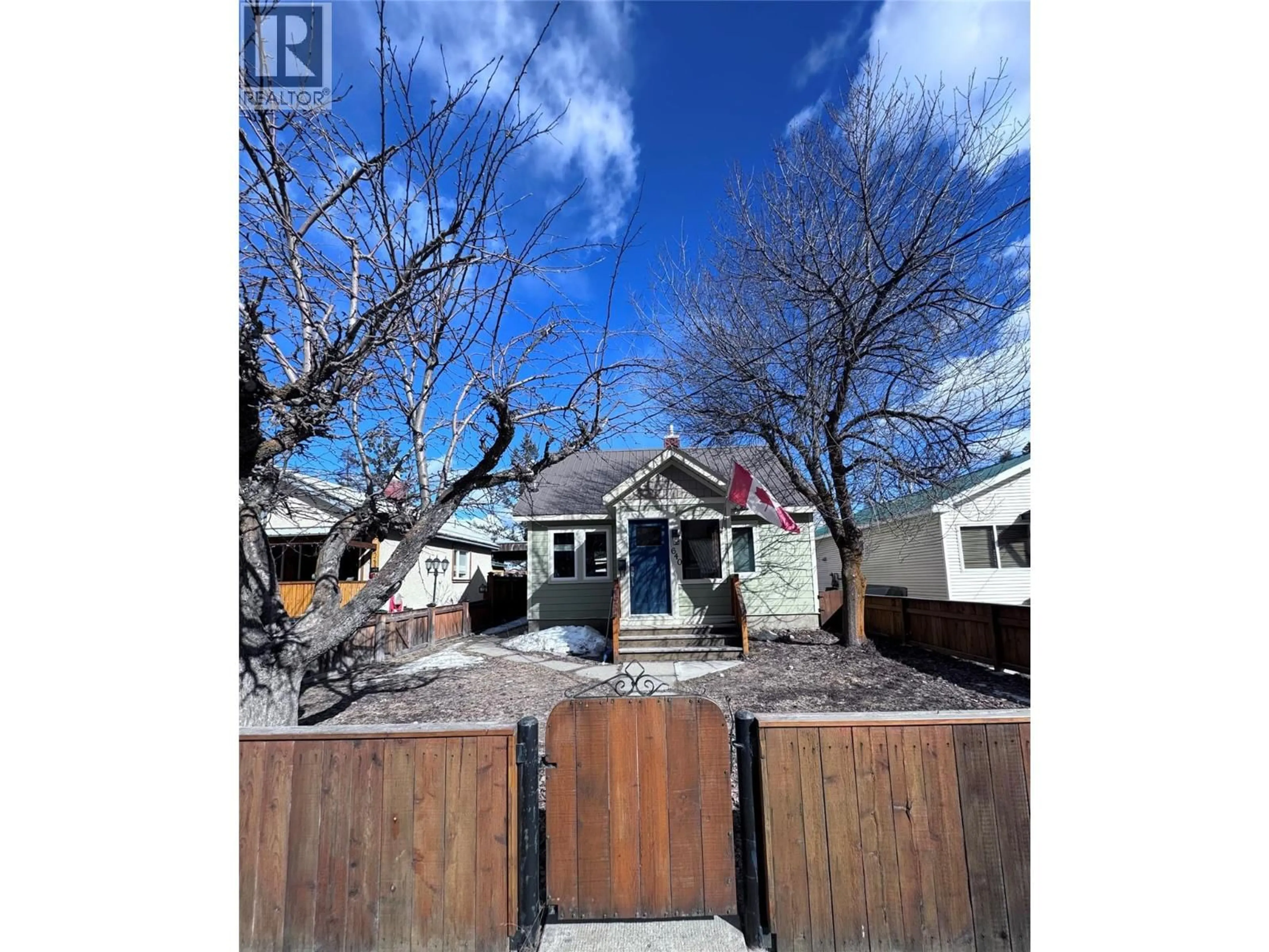 A pic from outside/outdoor area/front of a property/back of a property/a pic from drone, street for 640 WALLINGER AVENUE, Kimberley British Columbia V1A2A1