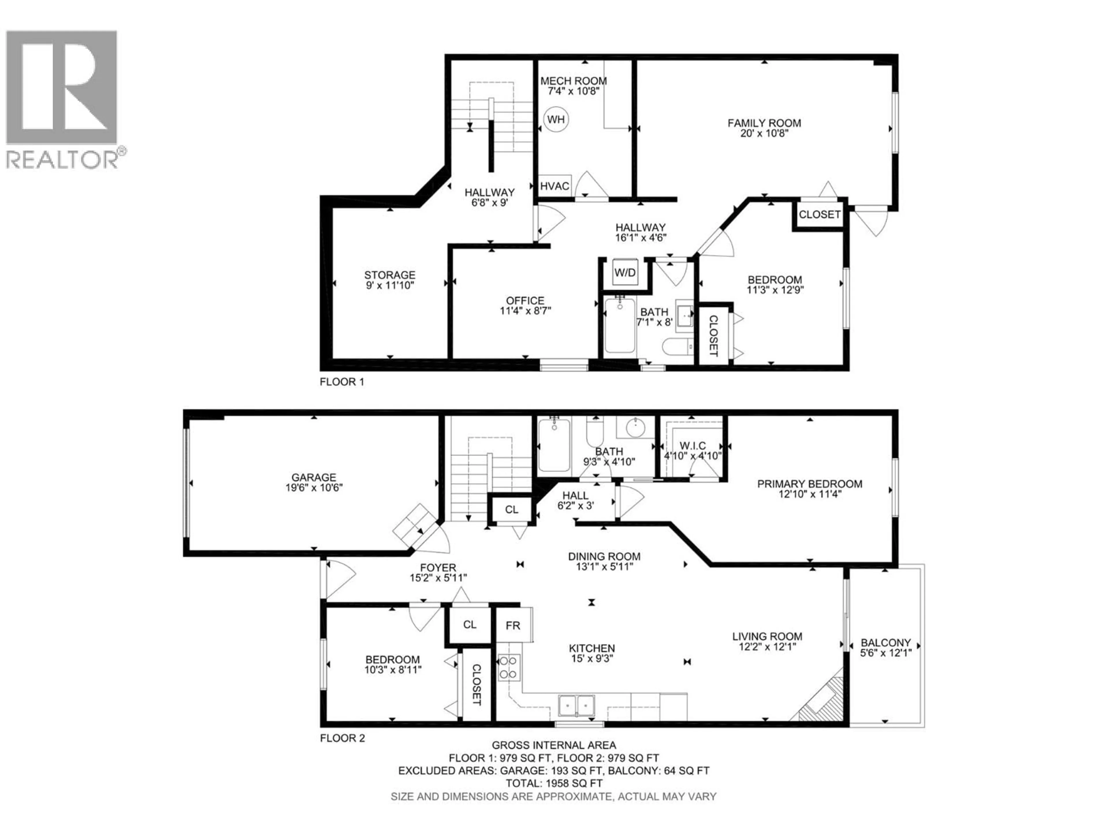 Floor plan for 13 - 1855 HILLSIDE DRIVE, Kamloops British Columbia V1S1J7