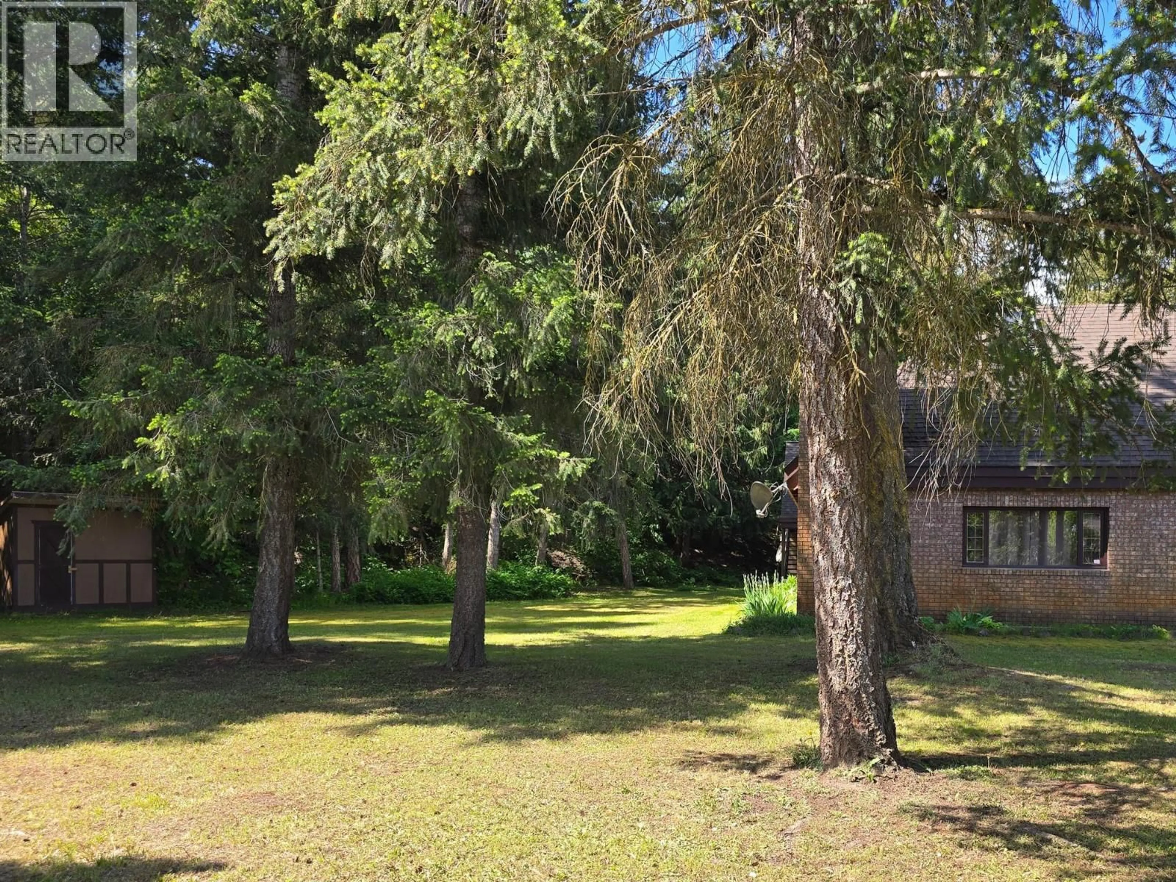 A pic from outside/outdoor area/front of a property/back of a property/a pic from drone, forest/trees view for 4452 SLEEPY HOLLOW ROAD, Armstrong British Columbia V0E1B4