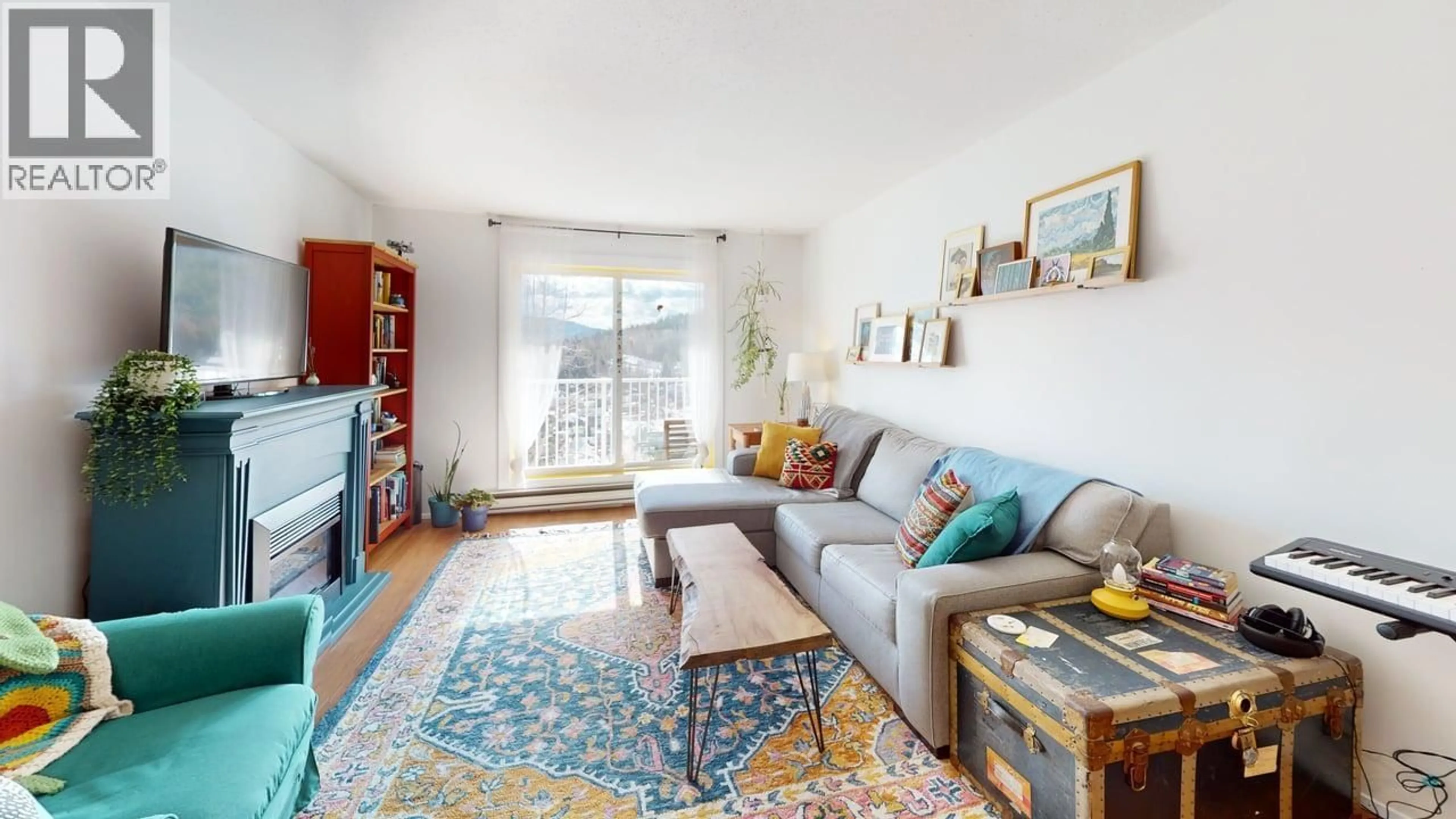 Living room with furniture, unknown for 306 - 1611 NICKELPLATE ROAD, Rossland British Columbia V0G1Y0